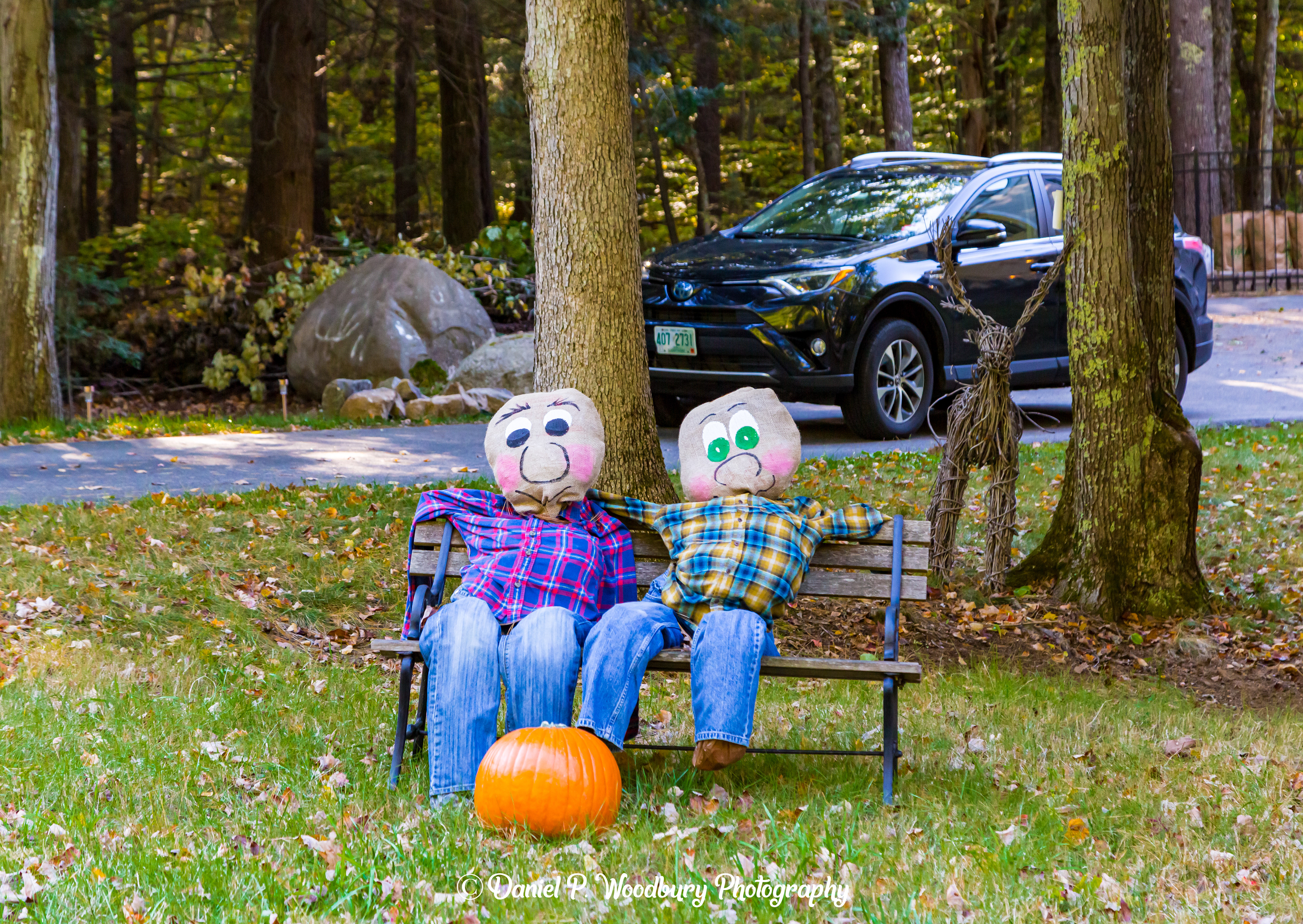 Hangin' Out Scarecrows