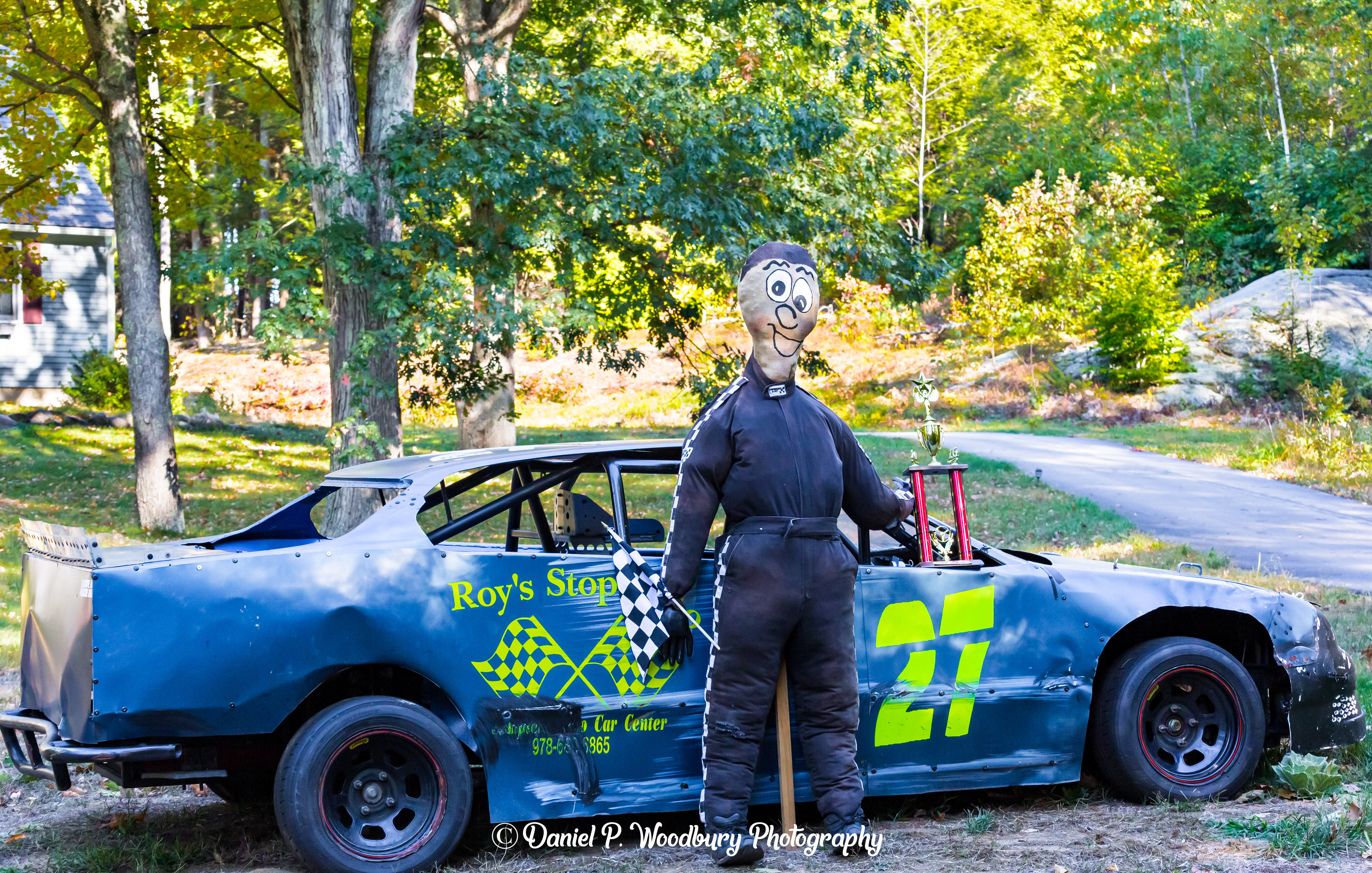 Car Racin' Scarecrow