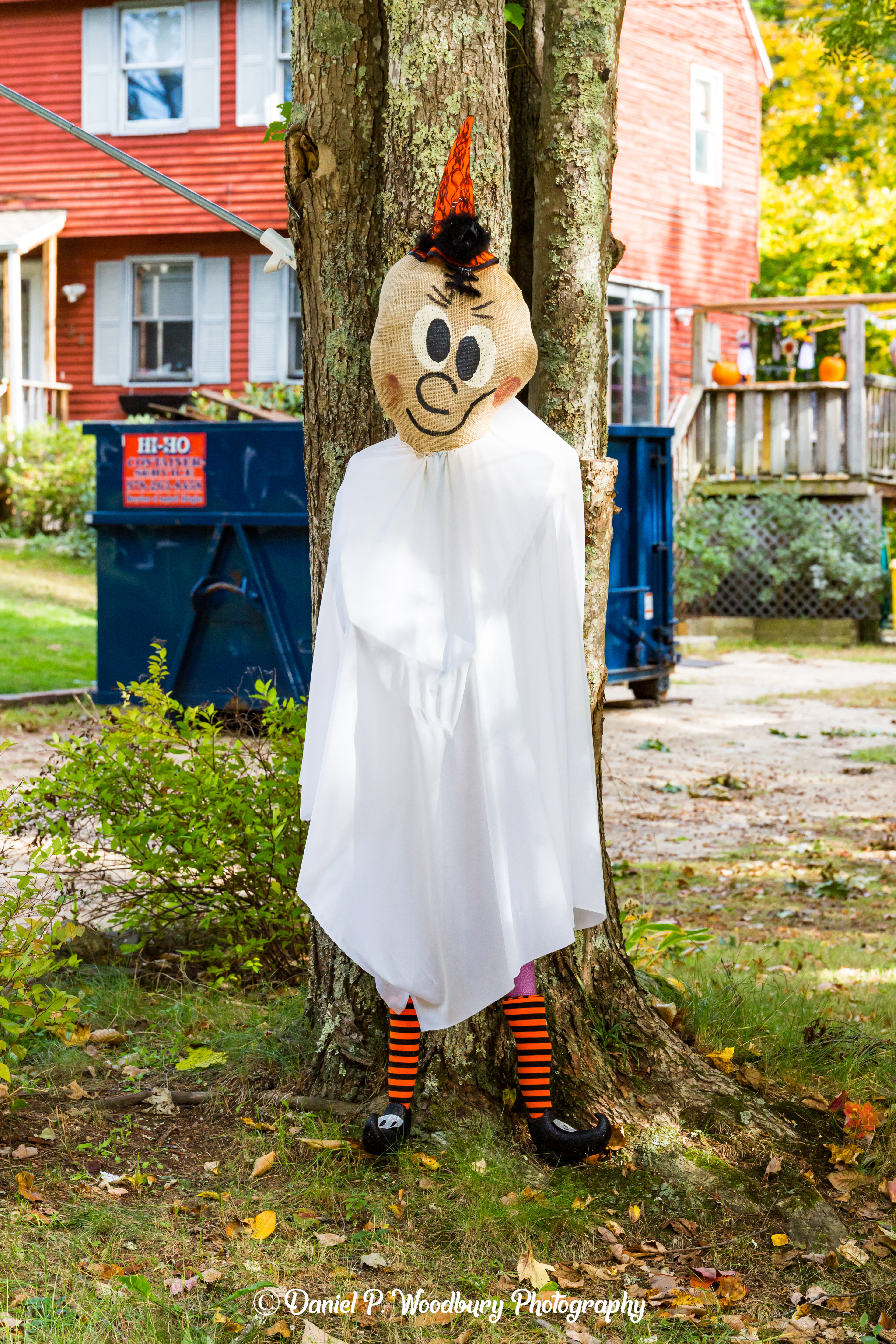 Ghost-Witch Scarecrow