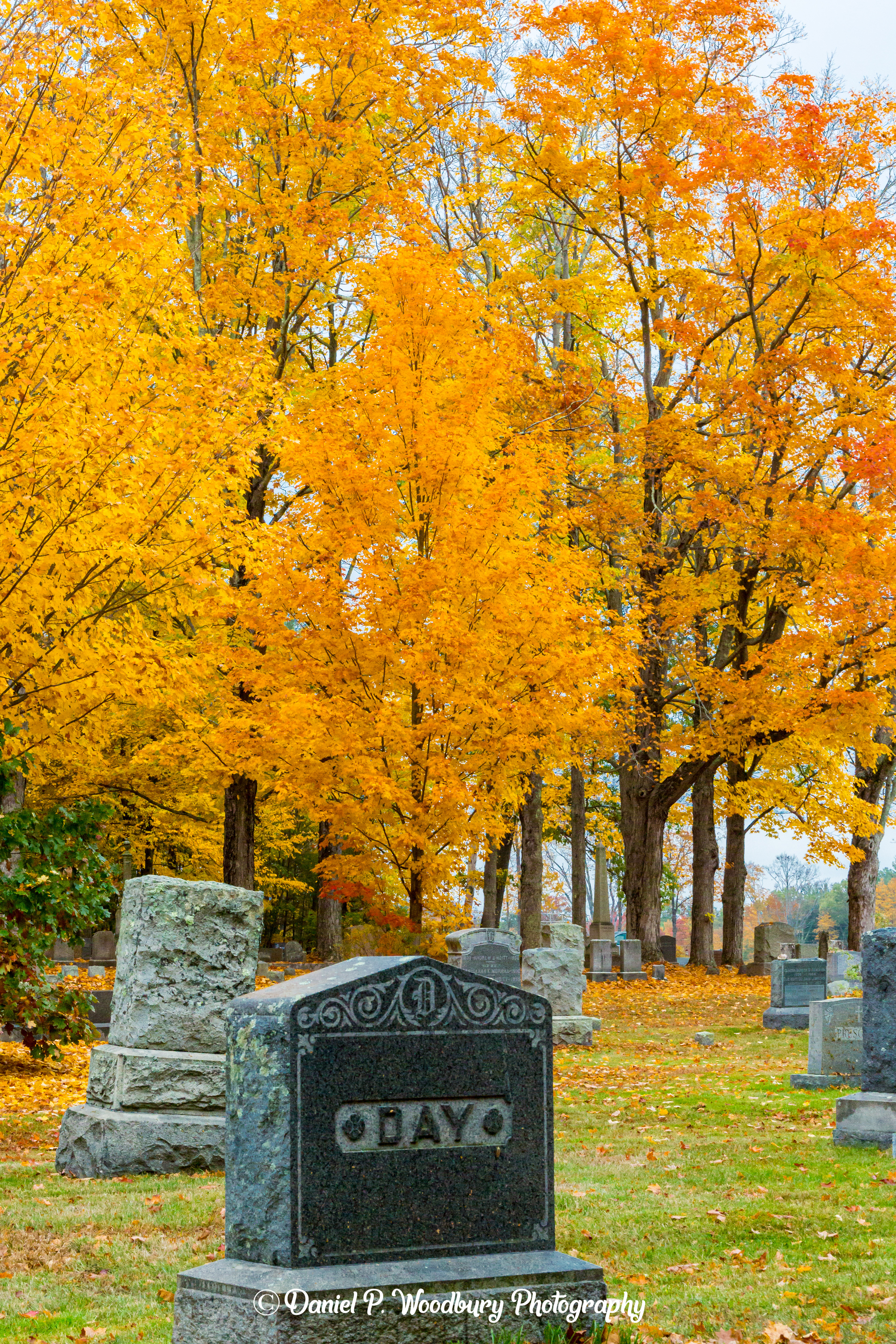 Autumn At Highland Cemetery-Newton, NH