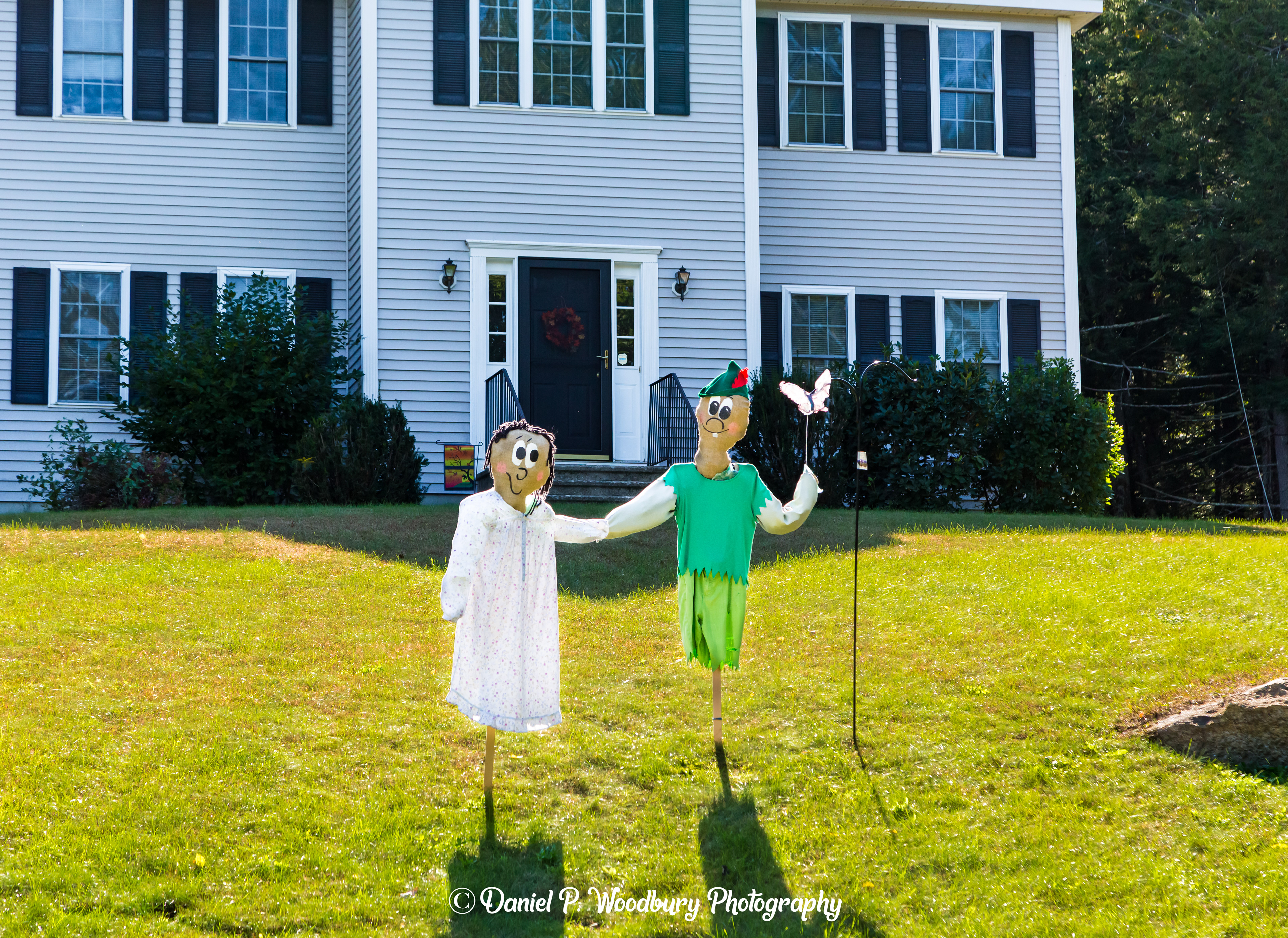 Peter Pan Scarecrows