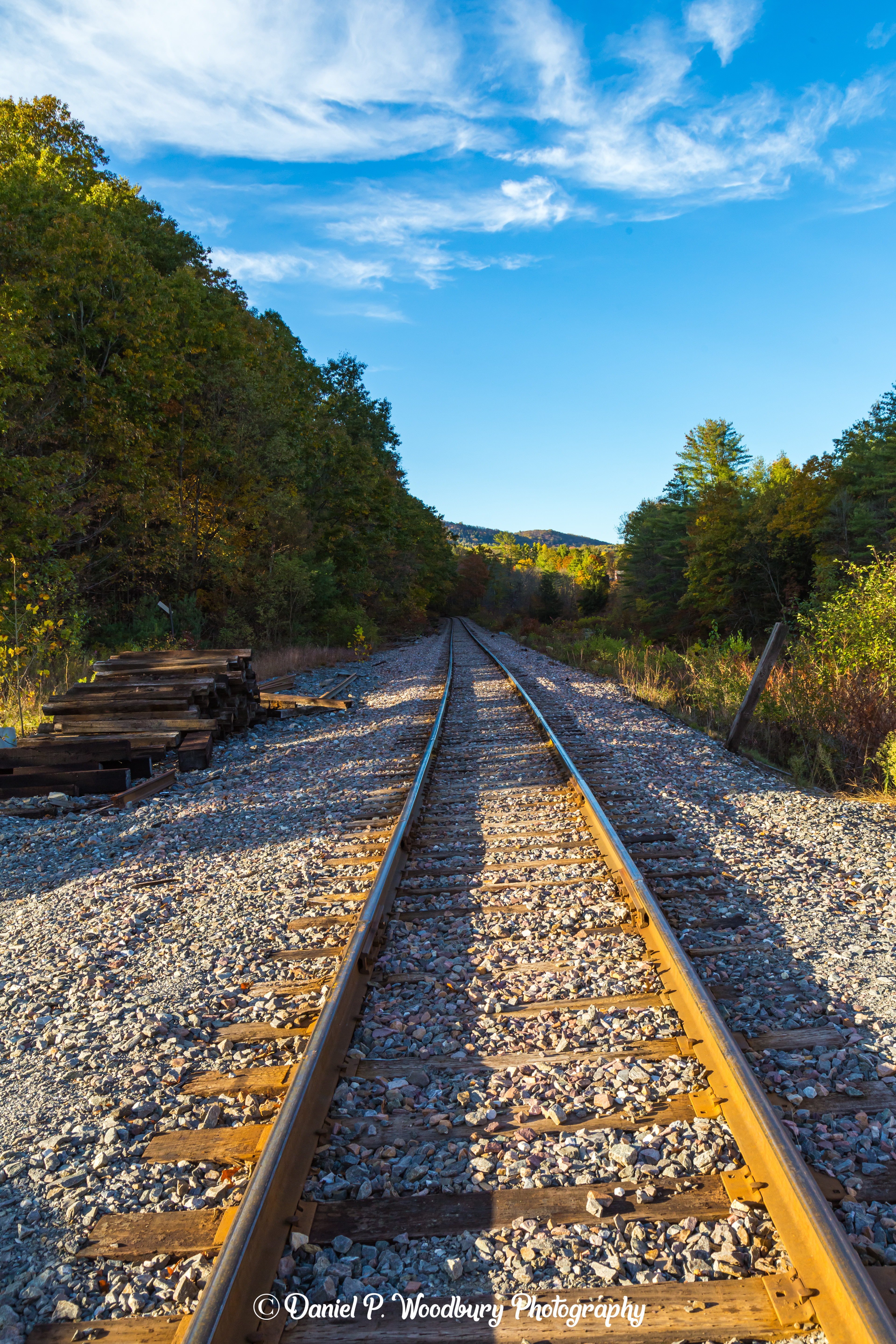 Train Tracks By Bartonsville Covered Bridge