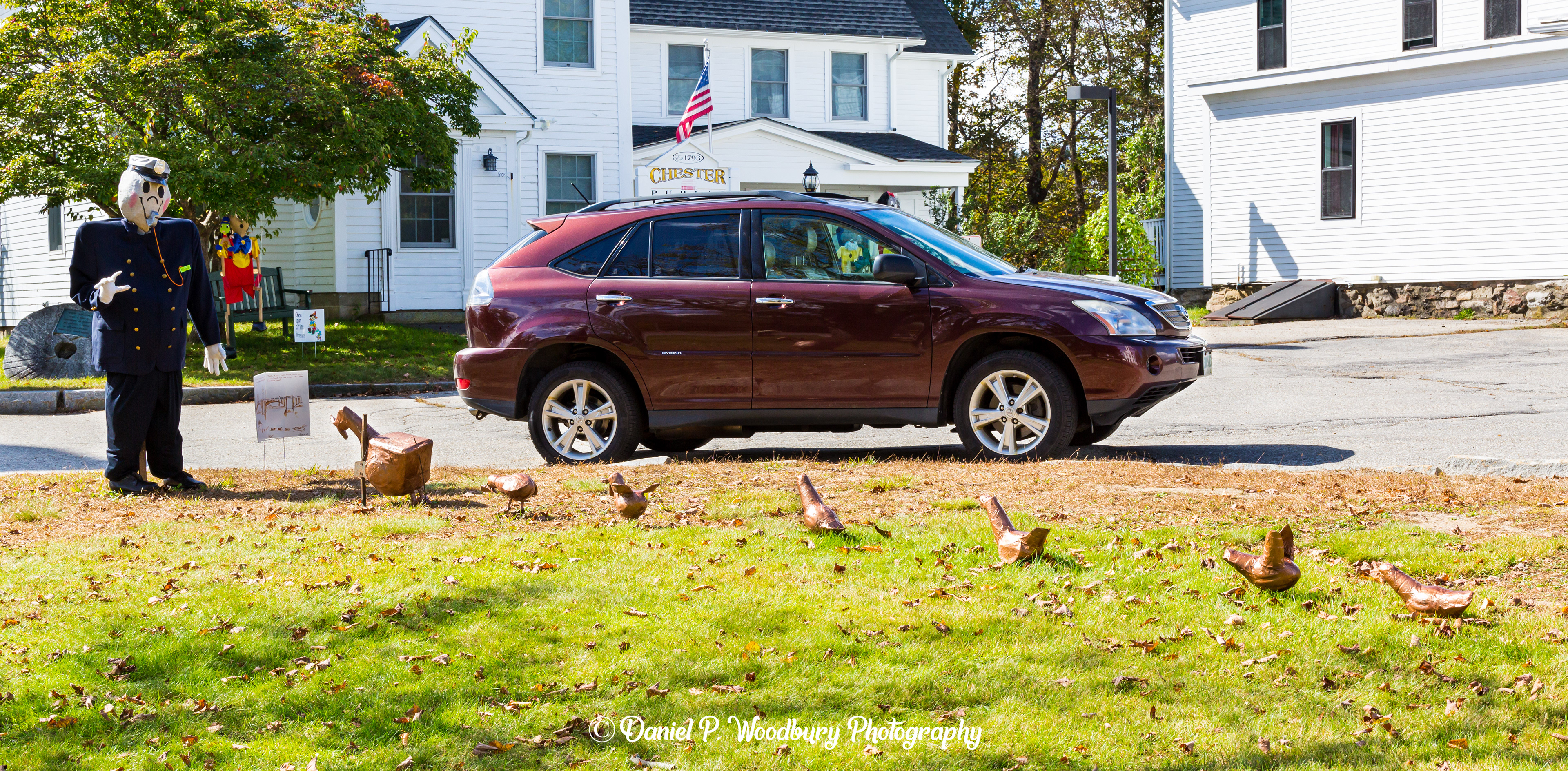 Make Way For Ducklings Scarecrow