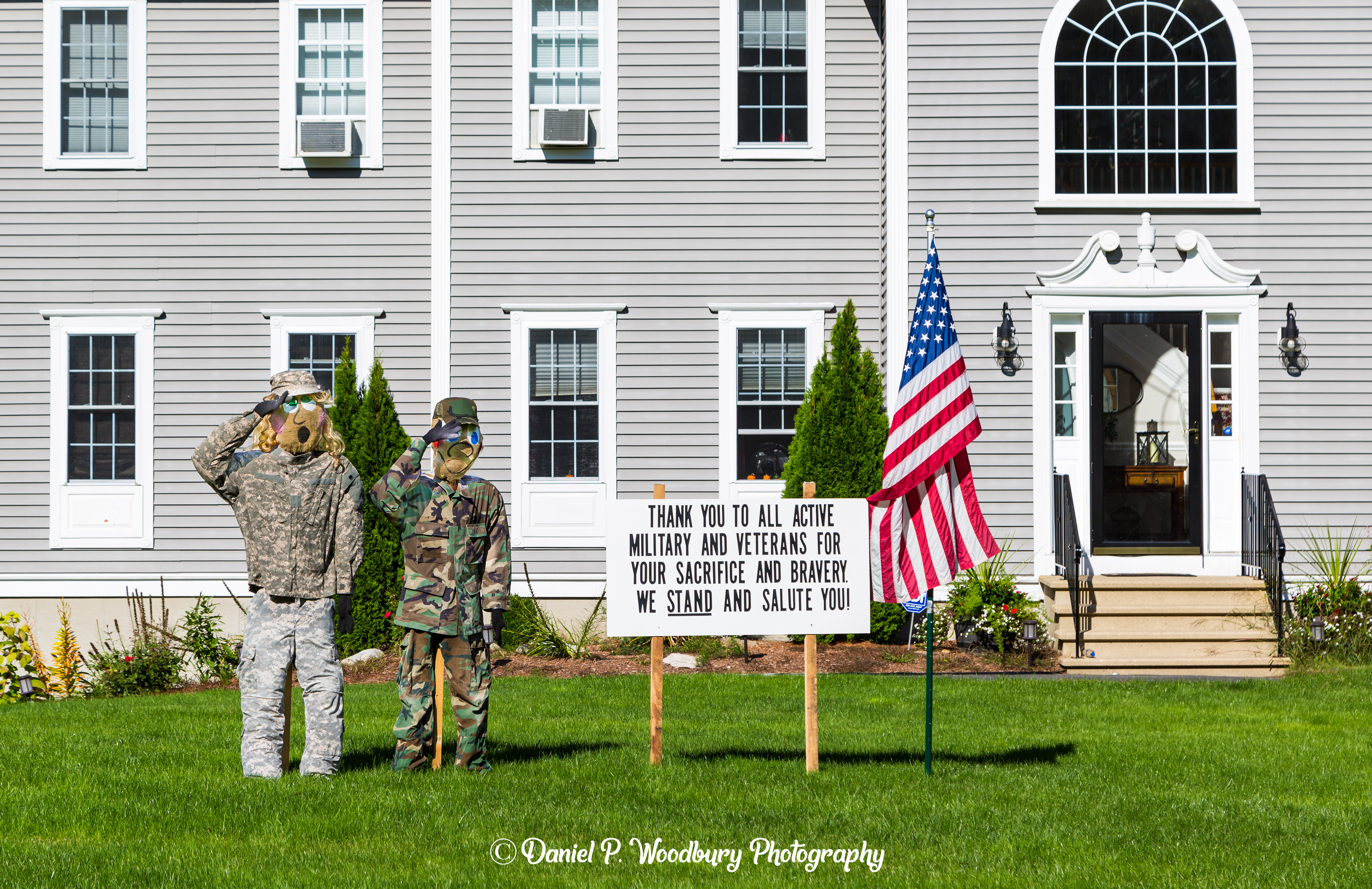 Military Scarecrows