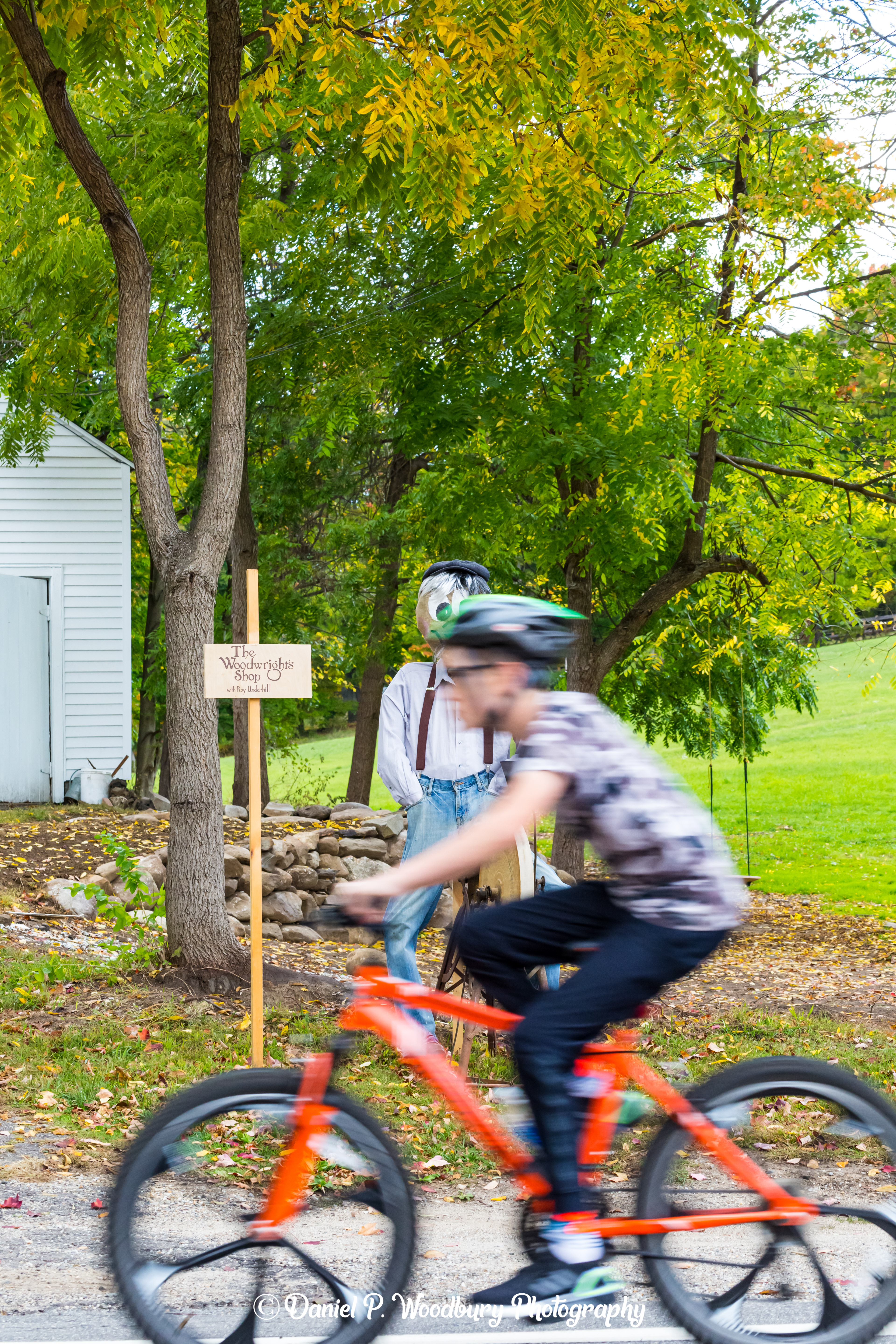 Roy Underhill & The Bike Ridin' Scarecrow