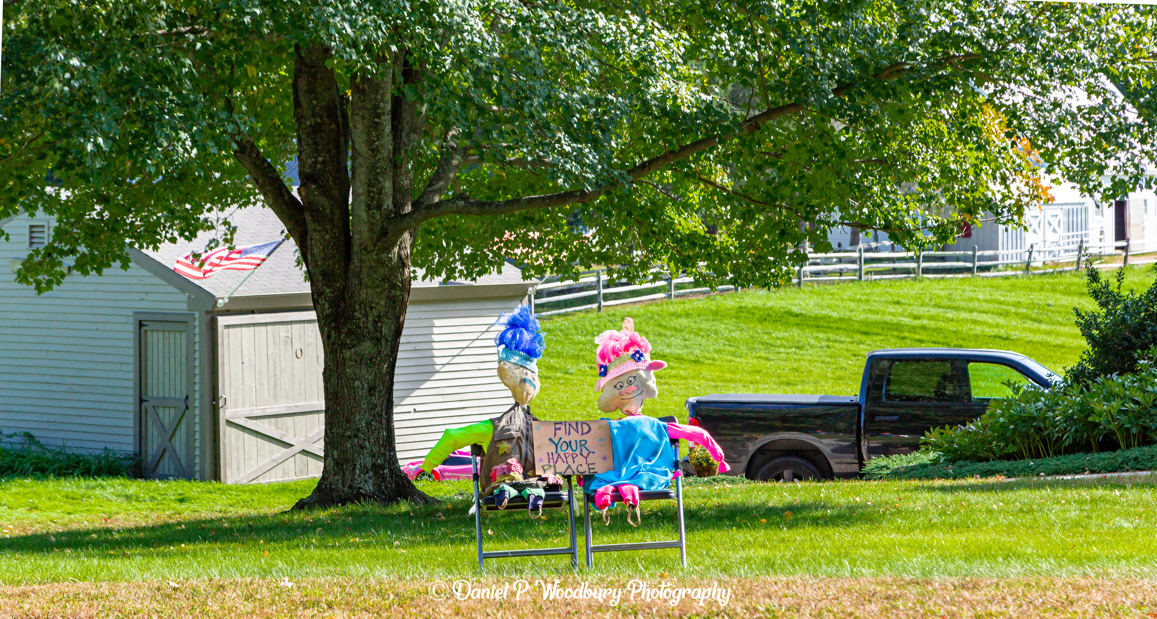 Troll Scarecrows