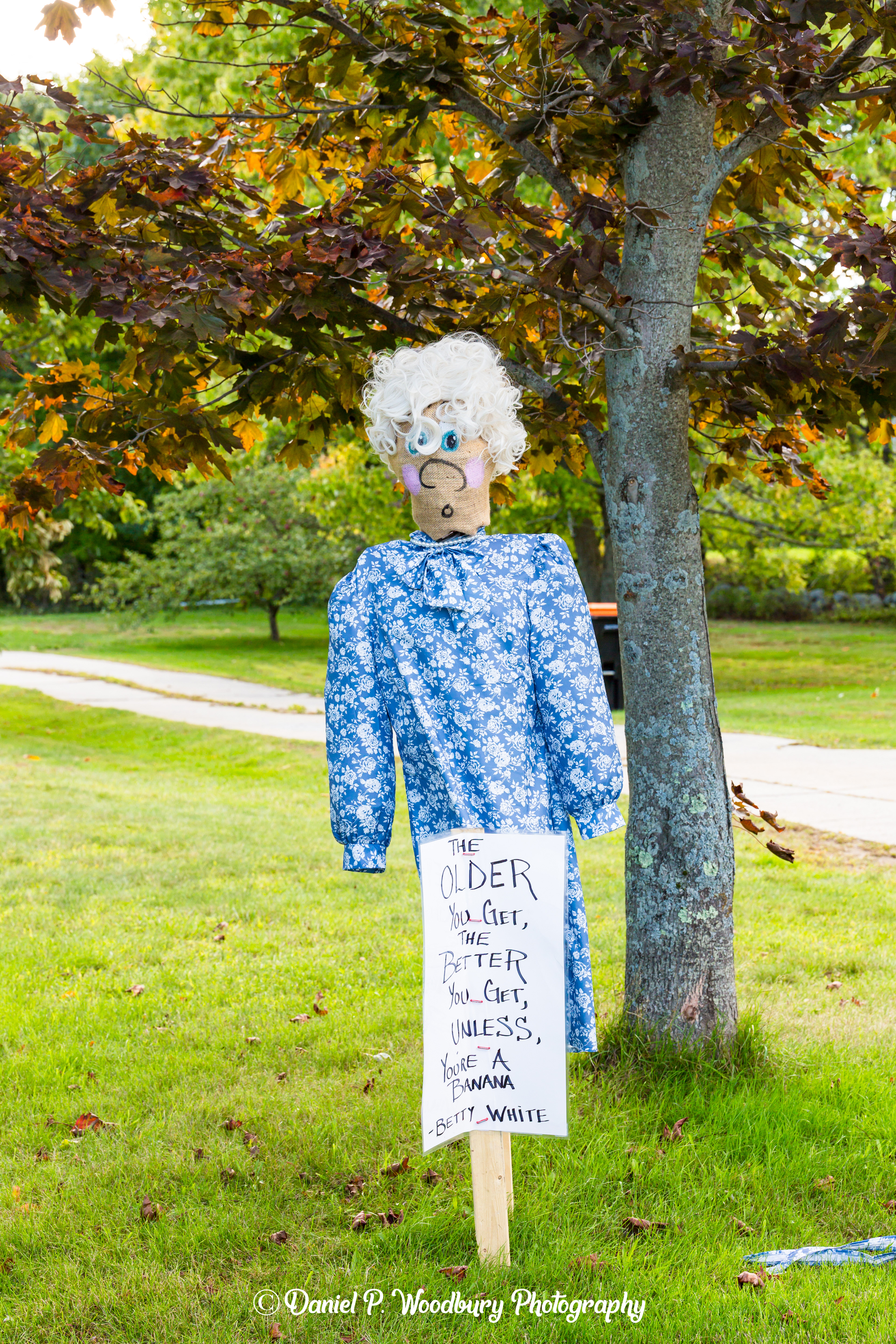 Betty White Scarecrow