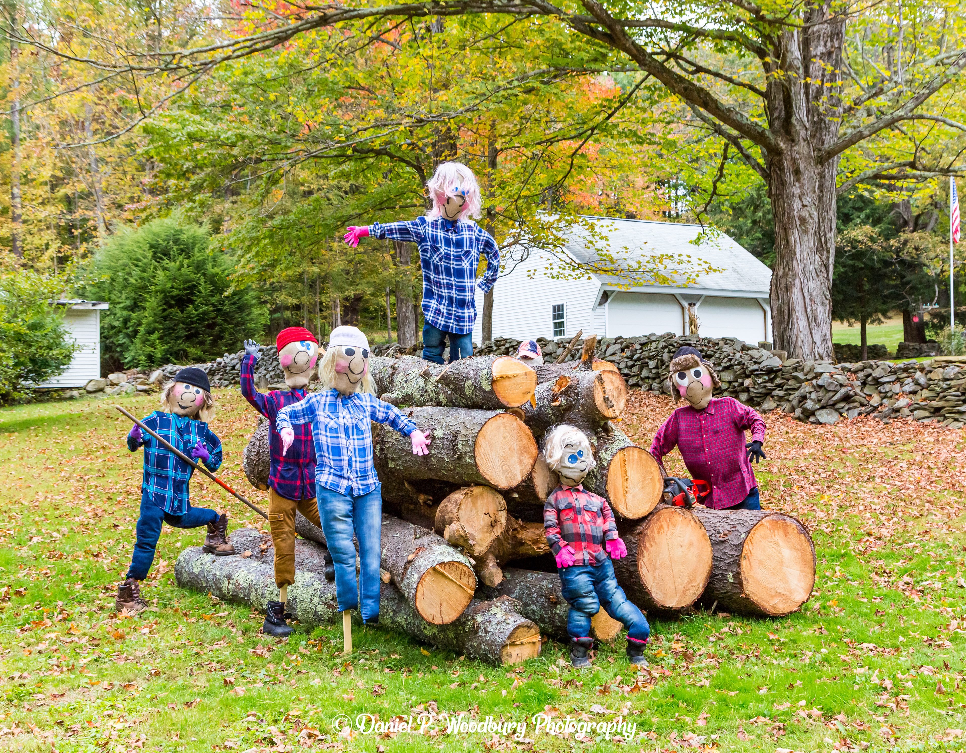 Loggin' Scarecrows
