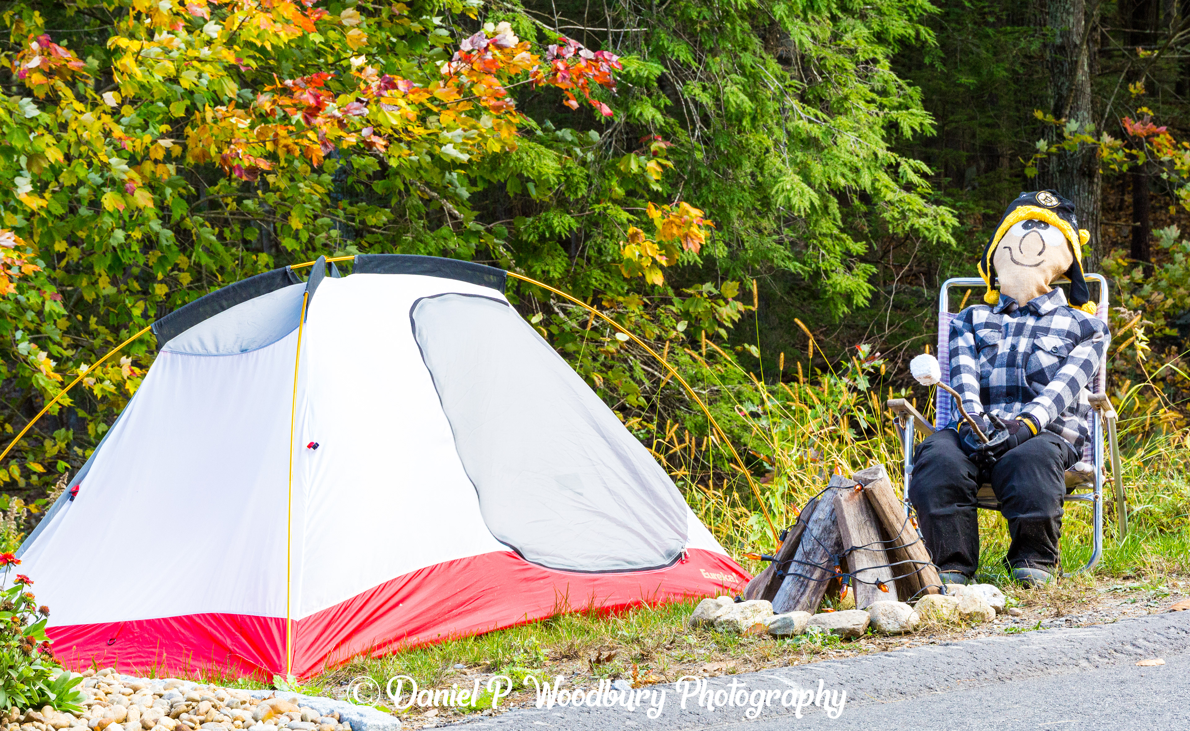 Campin' Scarecrow