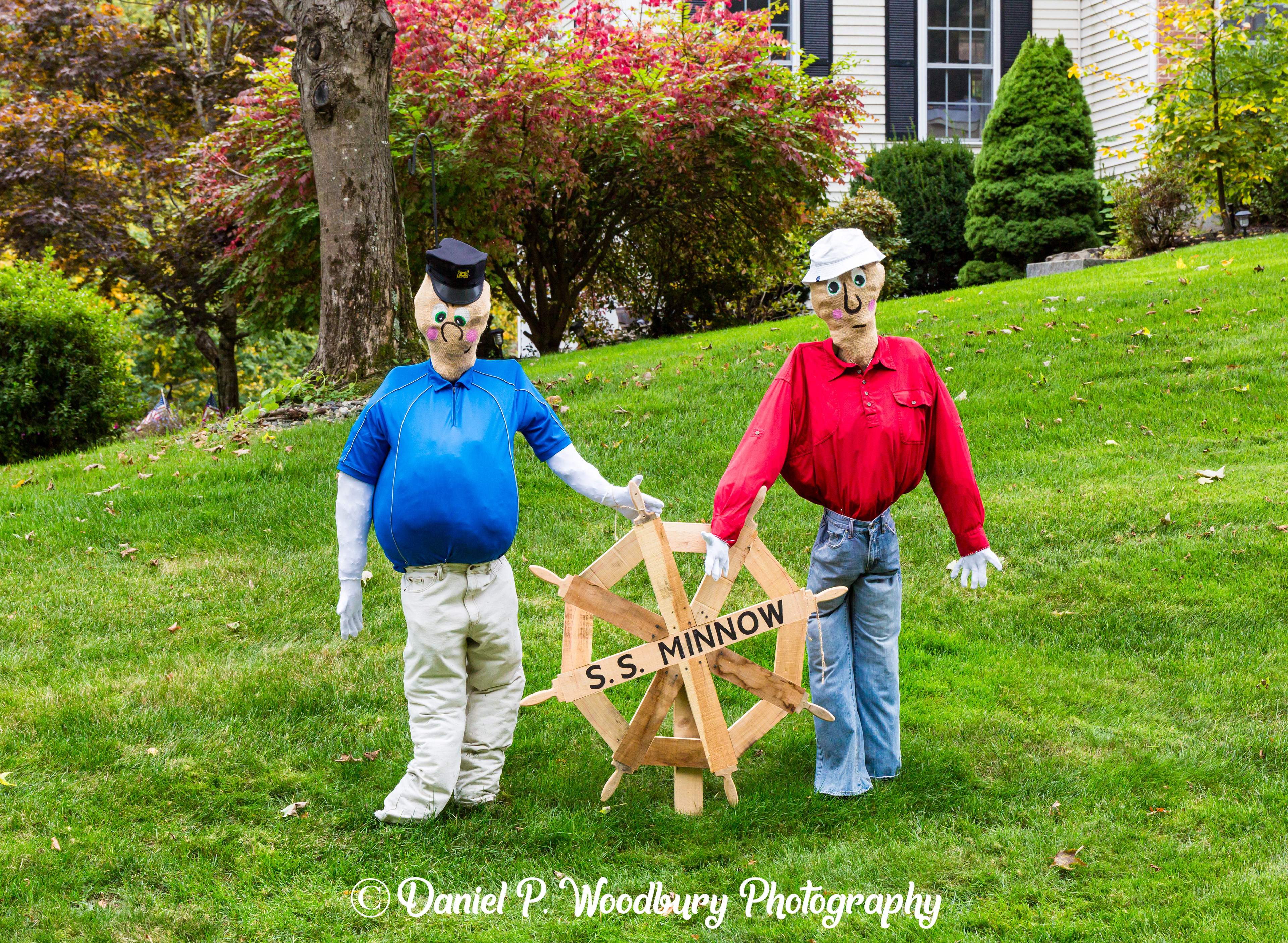 The Skipper & Gilligan Scarecrows