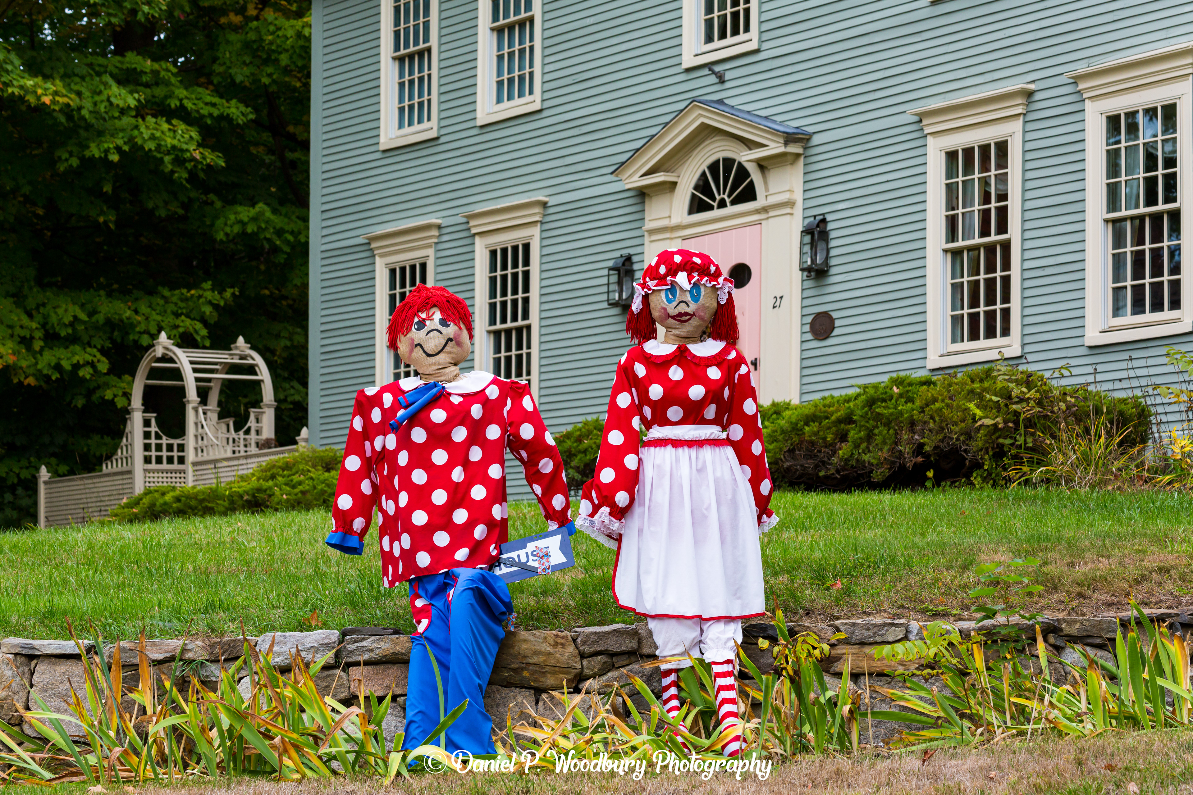 Clownin' Scarecrows
