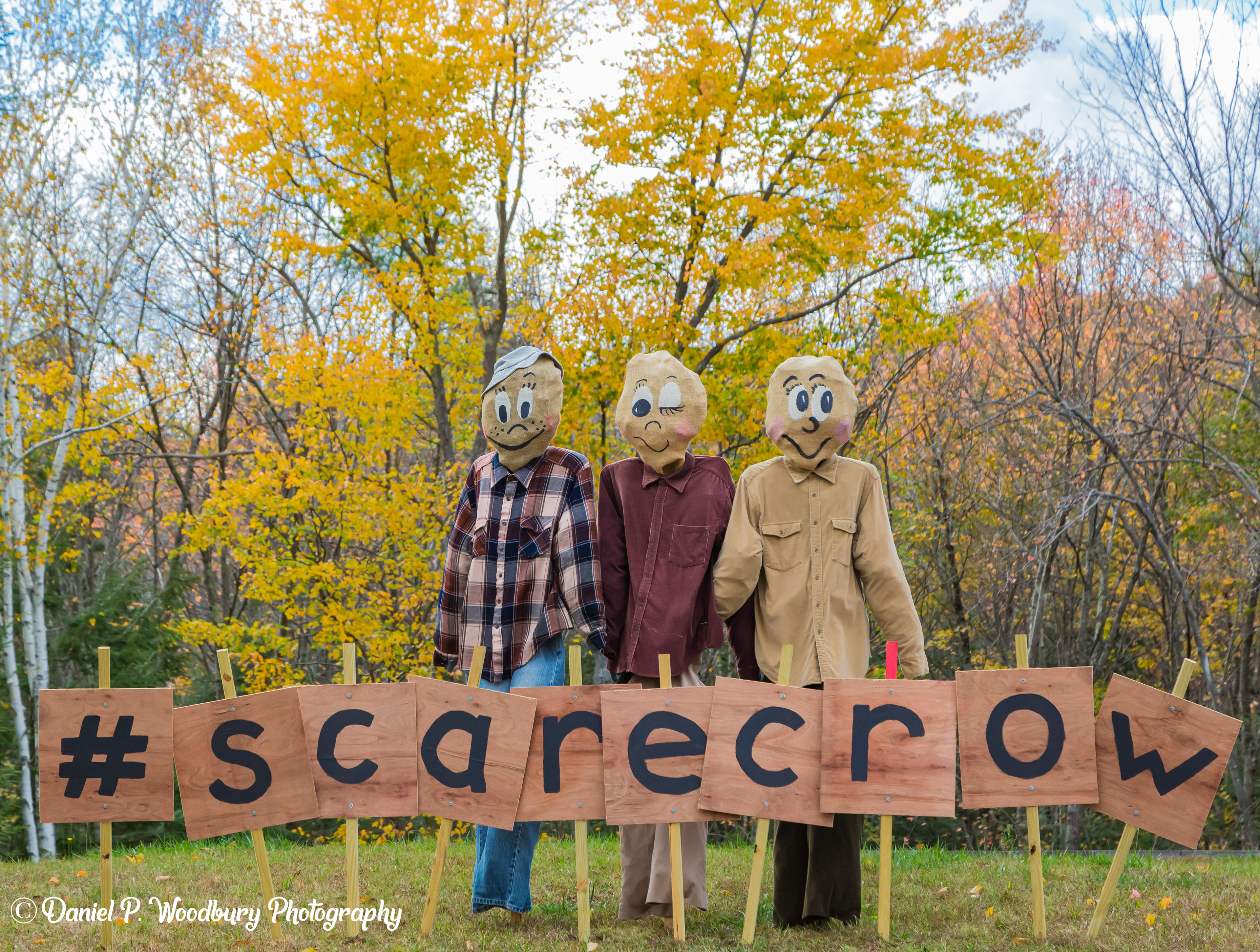 Hashtag Scarecrows