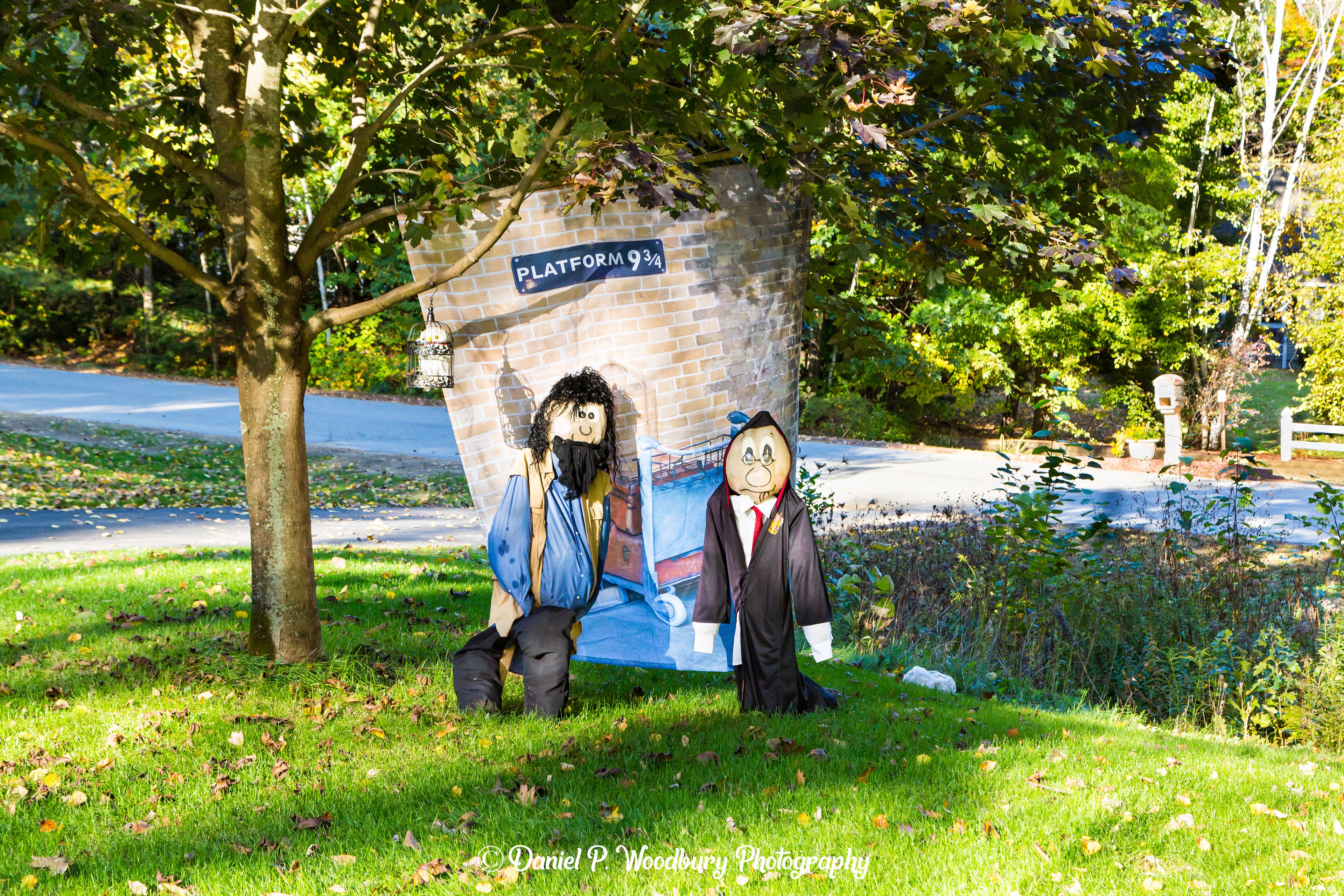 Harry Potter & Hagrid Scarecrows
