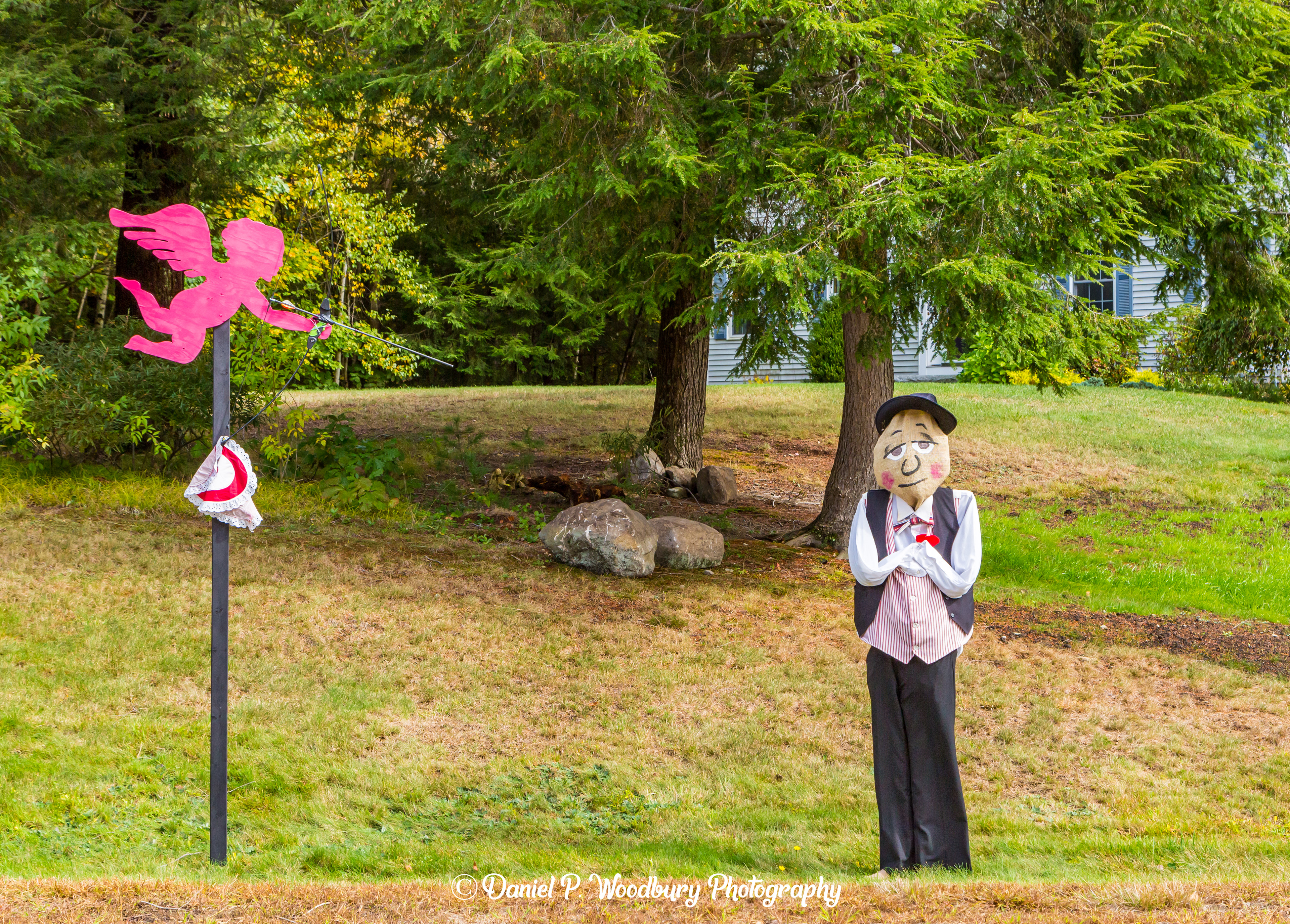 Cupid Strikes A Scarecrow