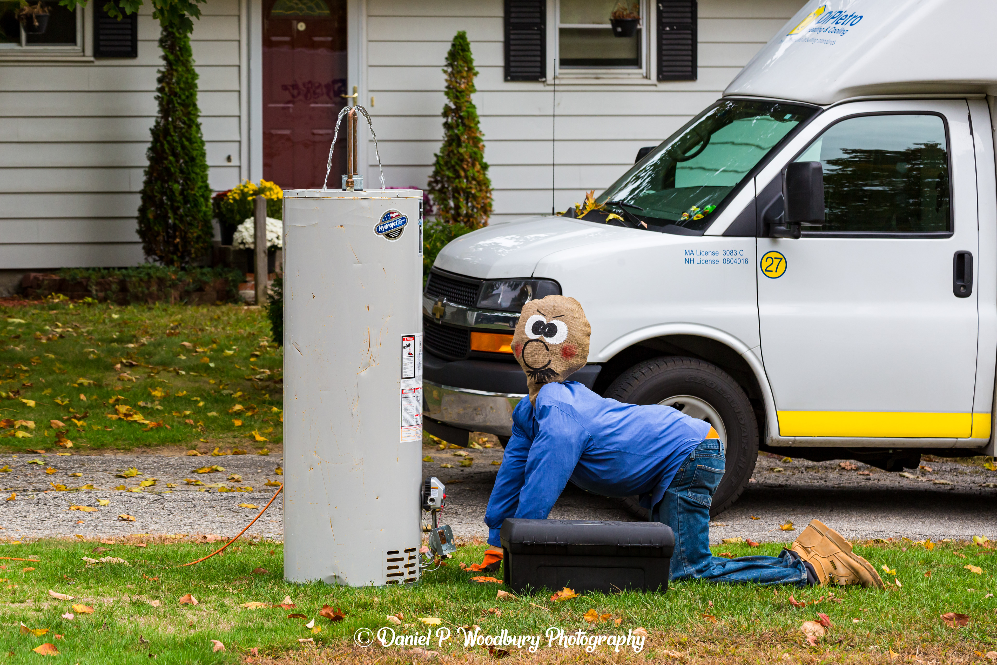 Plumber Scarecrow