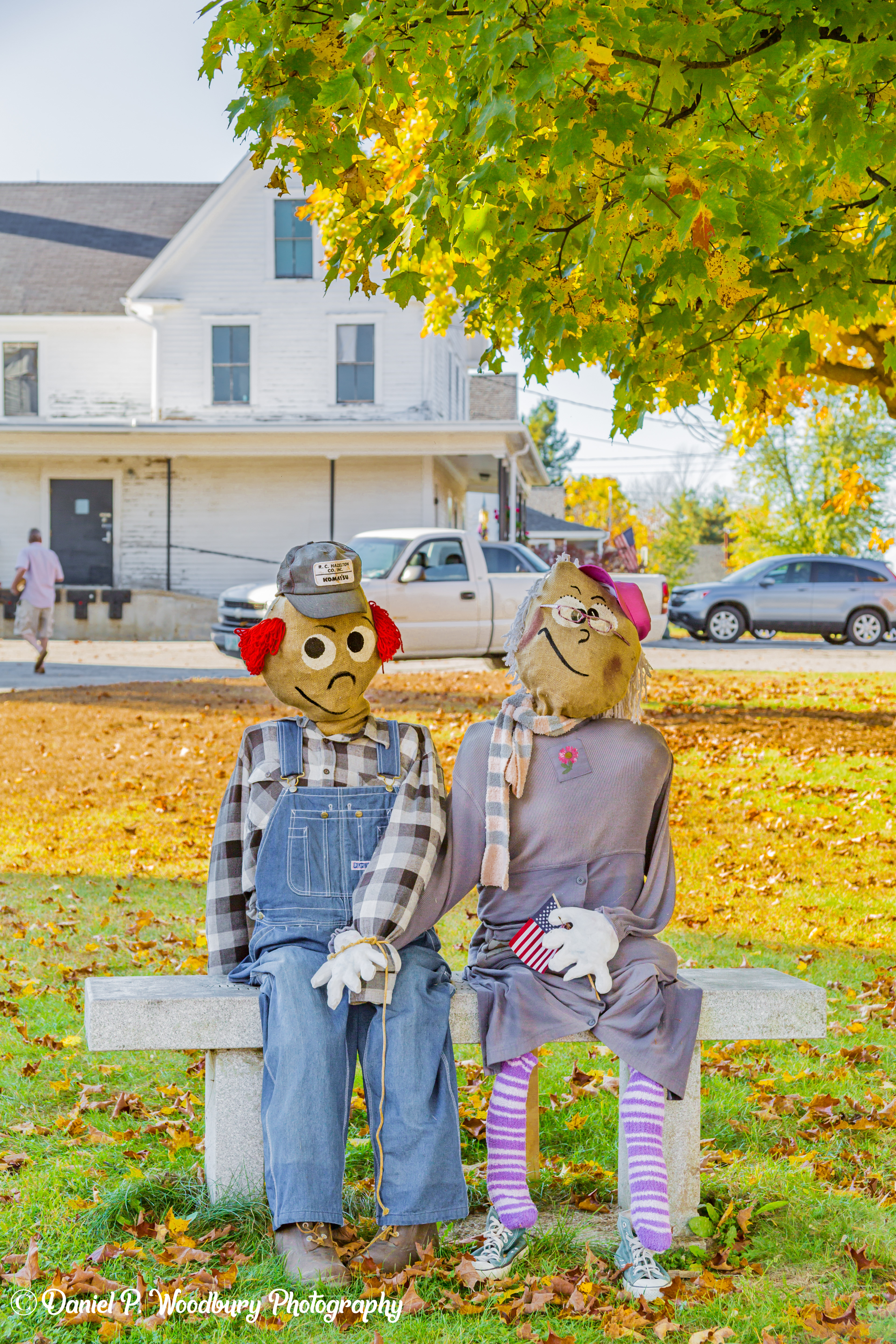 Couple Scarecrows
