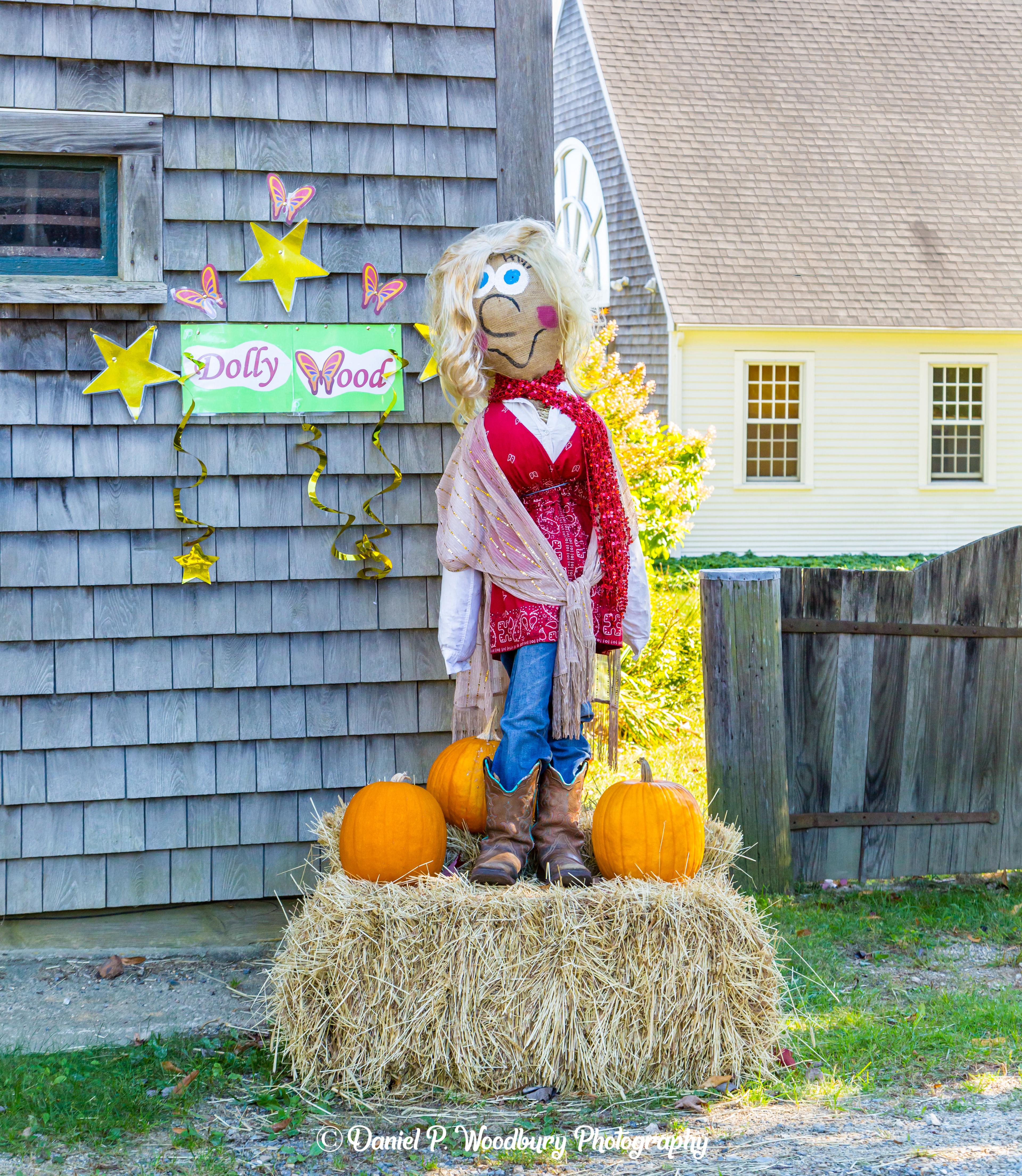 Dolly Parton Scarecrow