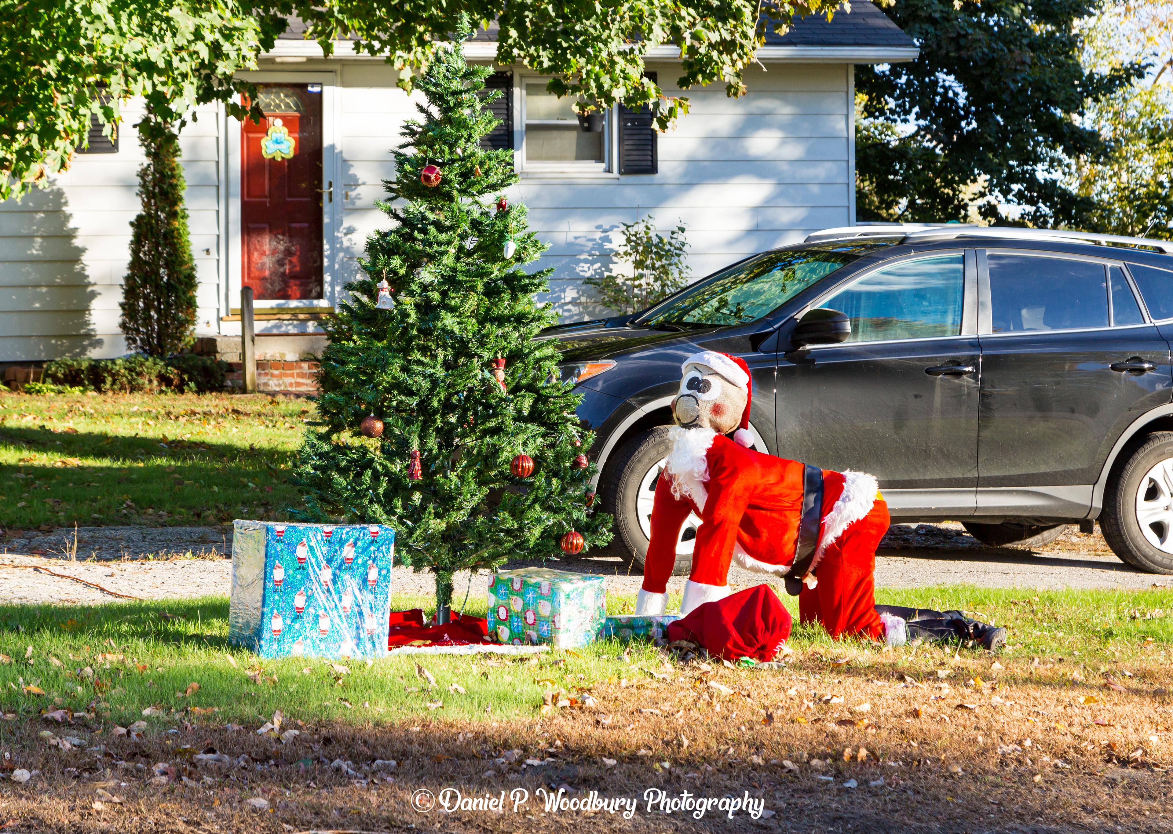 Santa Scarecrow
