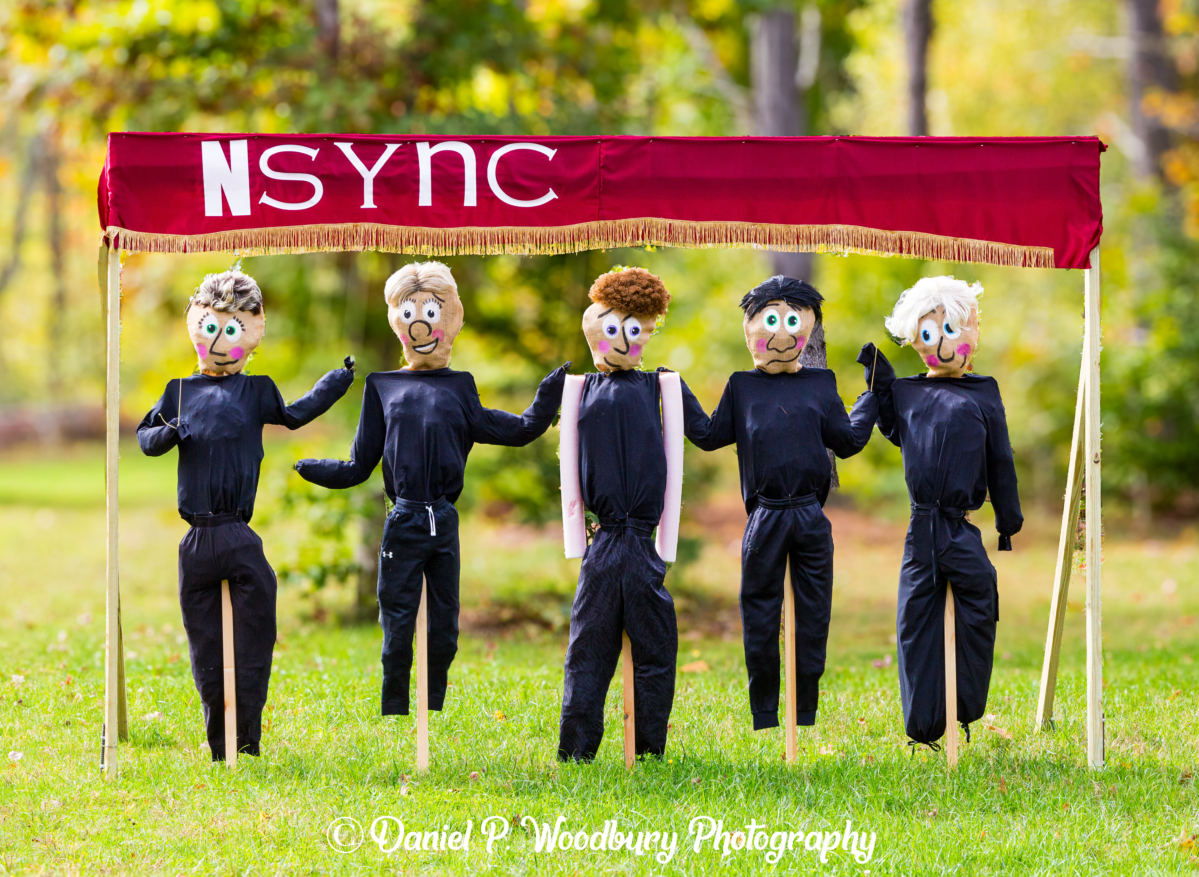 NSYNC Scarecrows