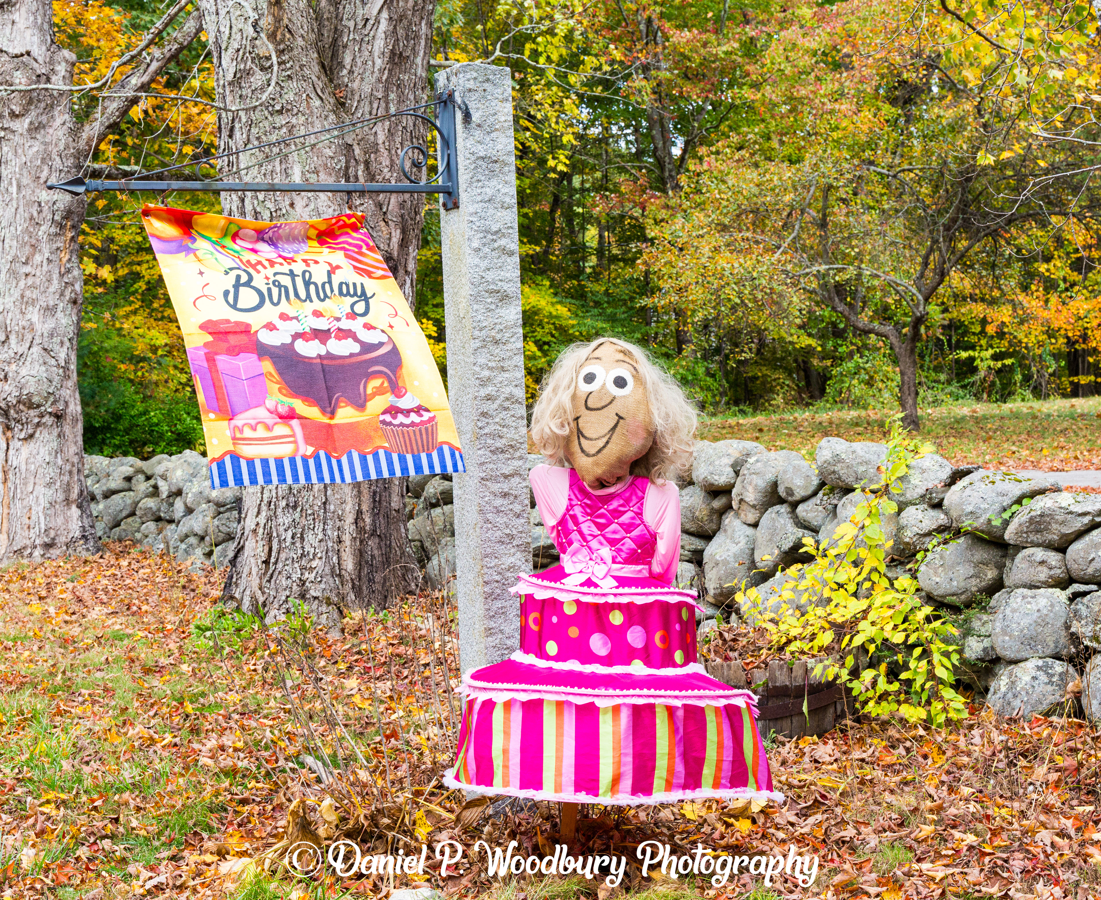 Birthday Girl Scarecrow