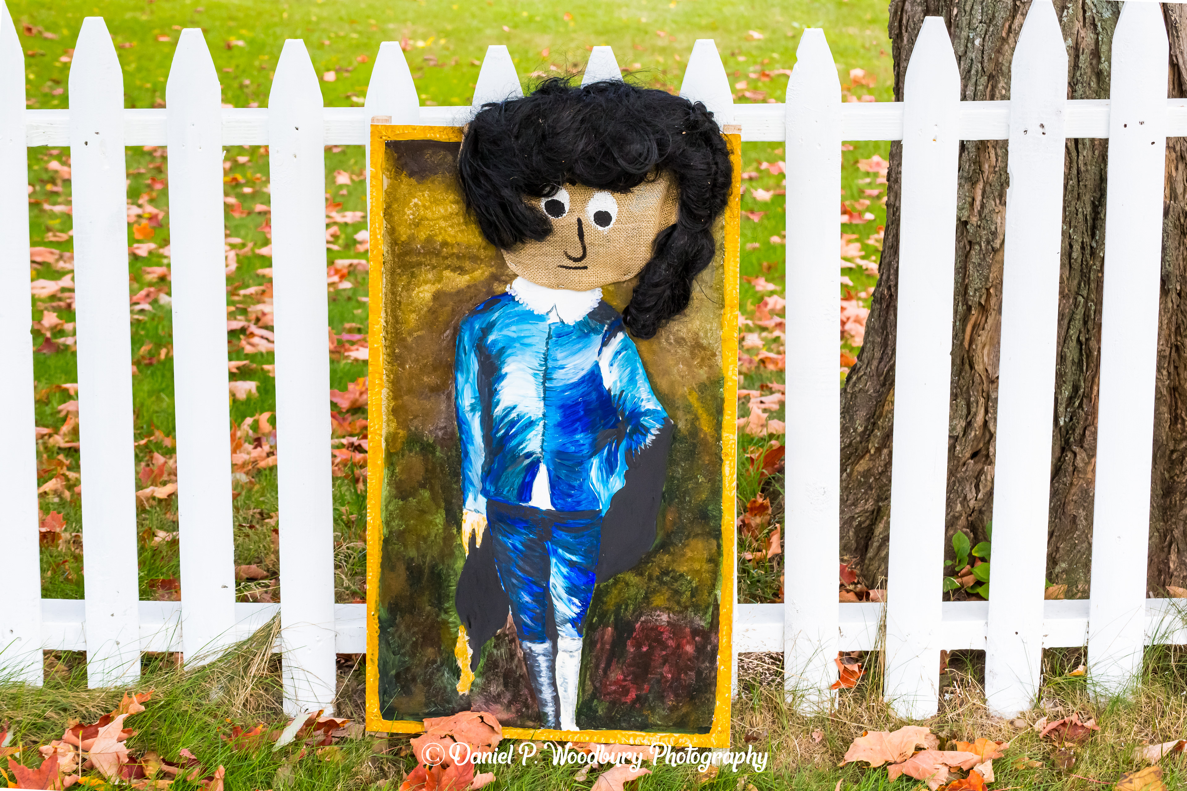 Blue Boy Scarecrow