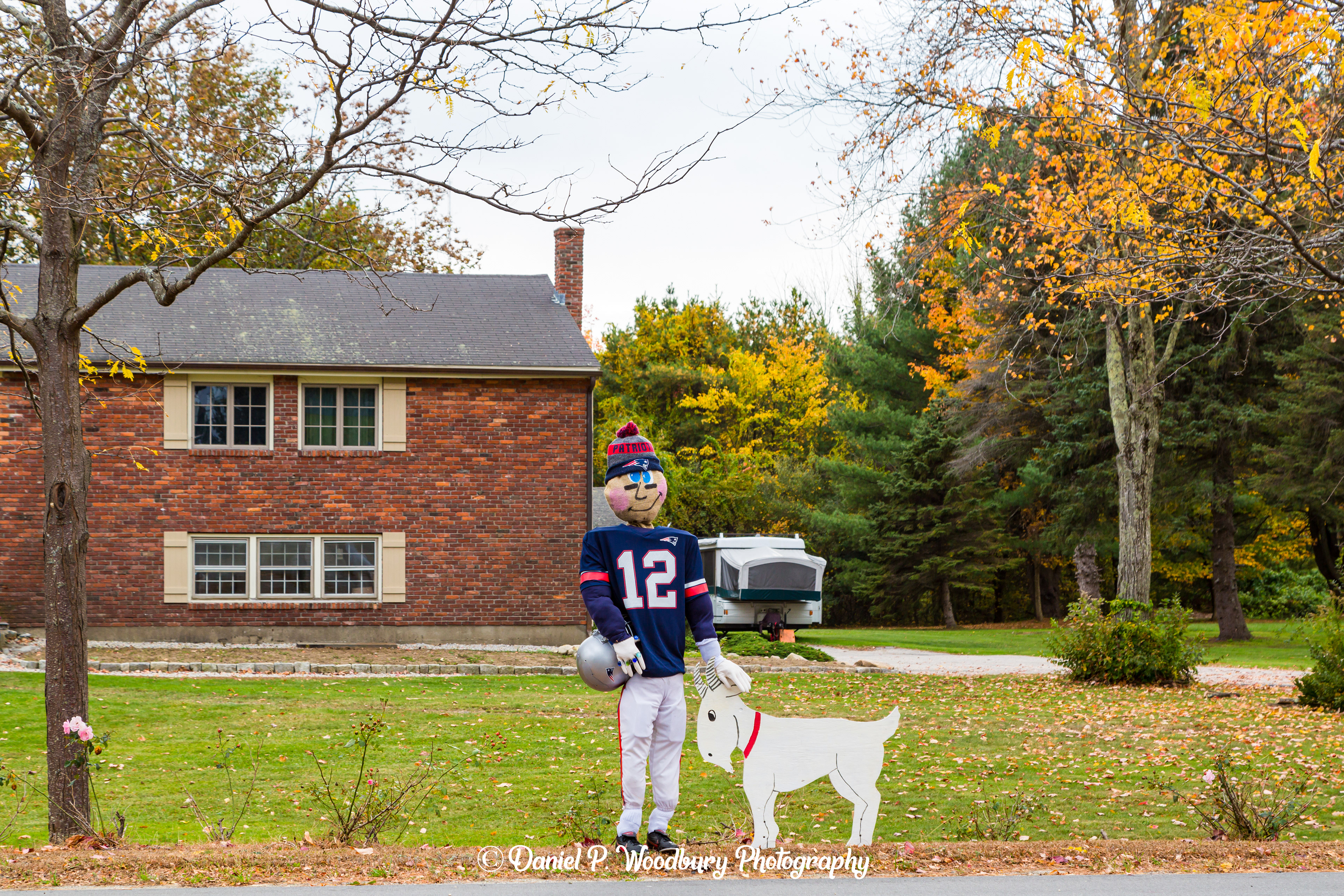 Da Goat Scarecrow