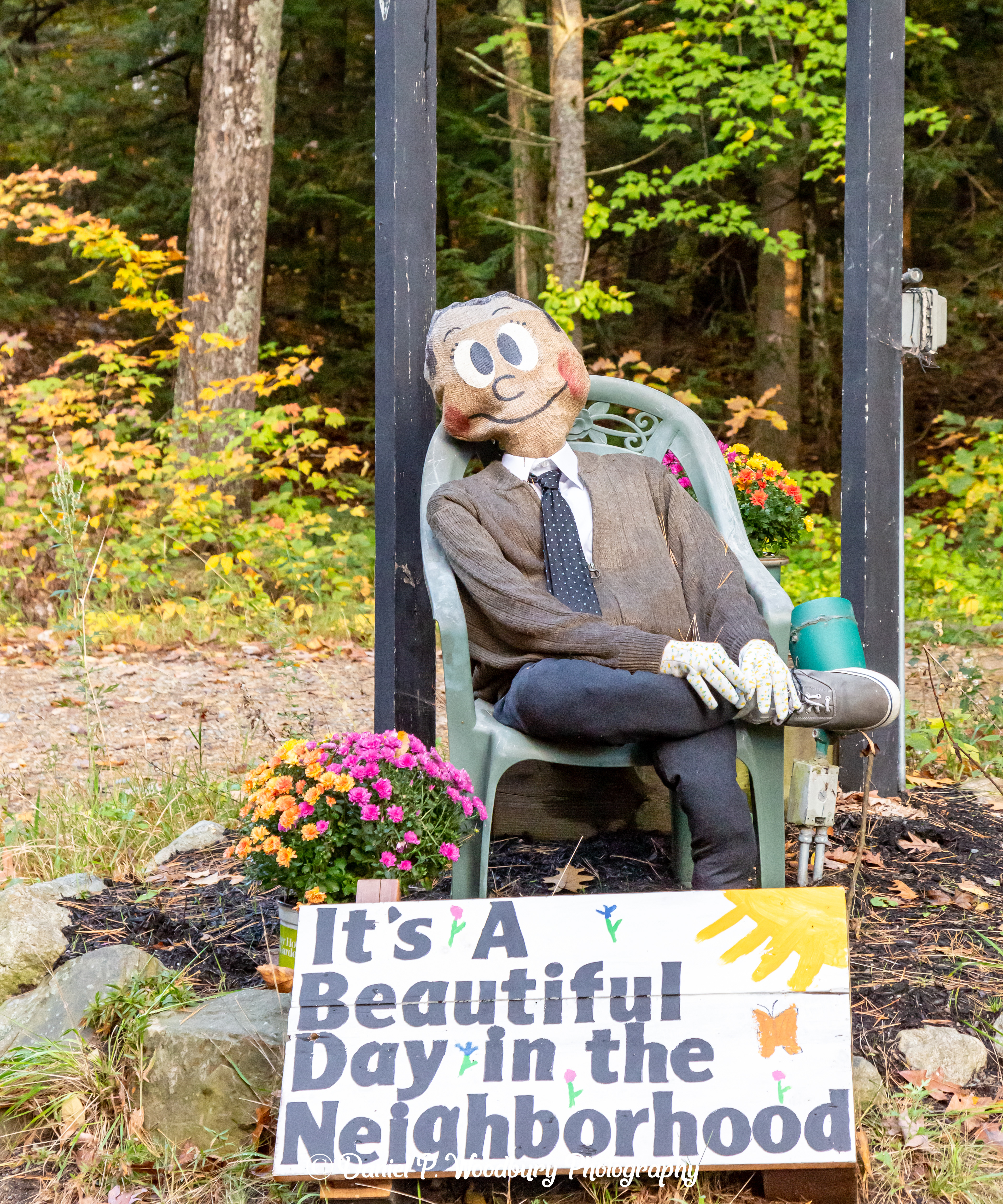 Mr. Rogers Scarecrow