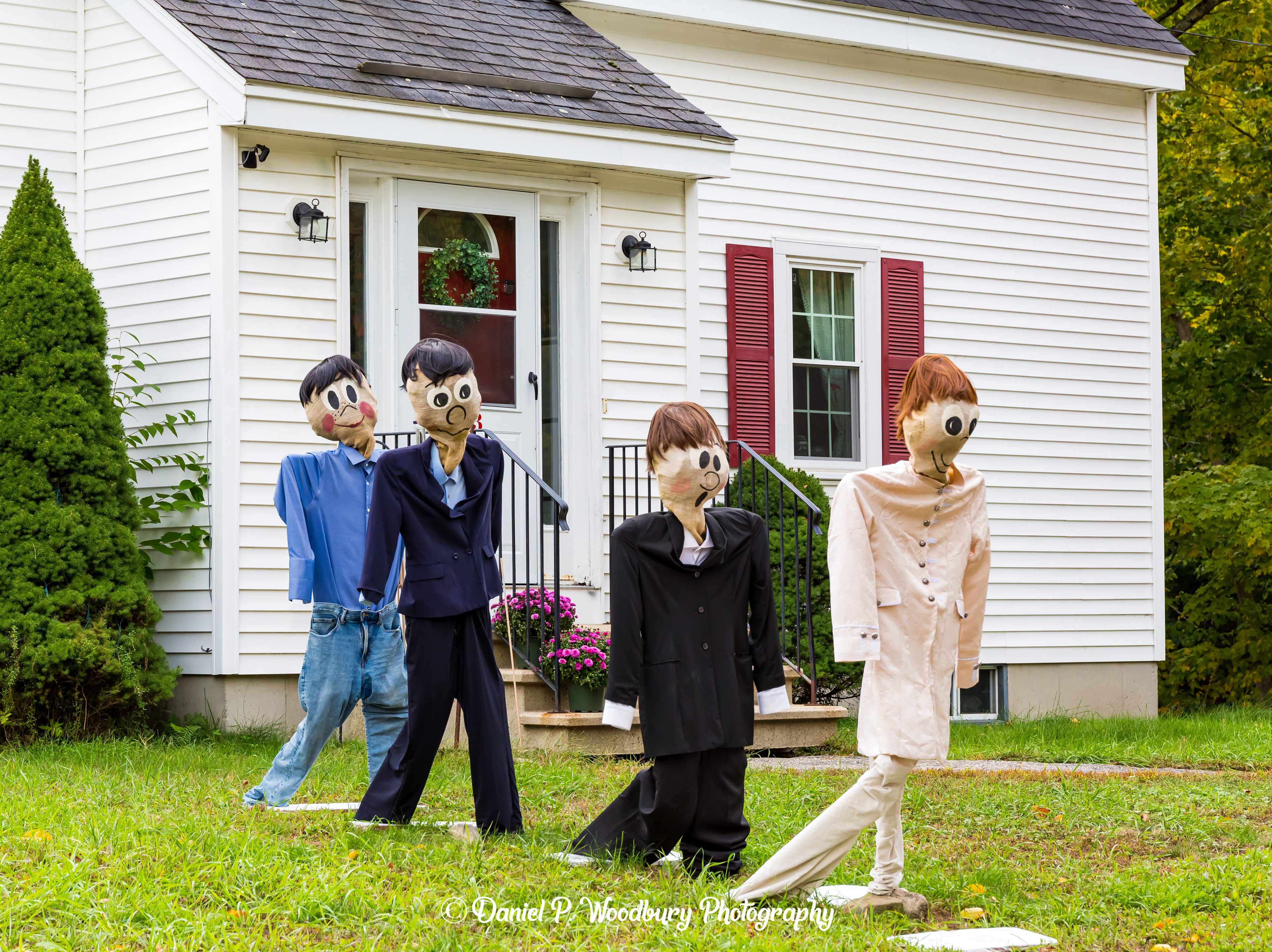 The Beatles Scarecrows