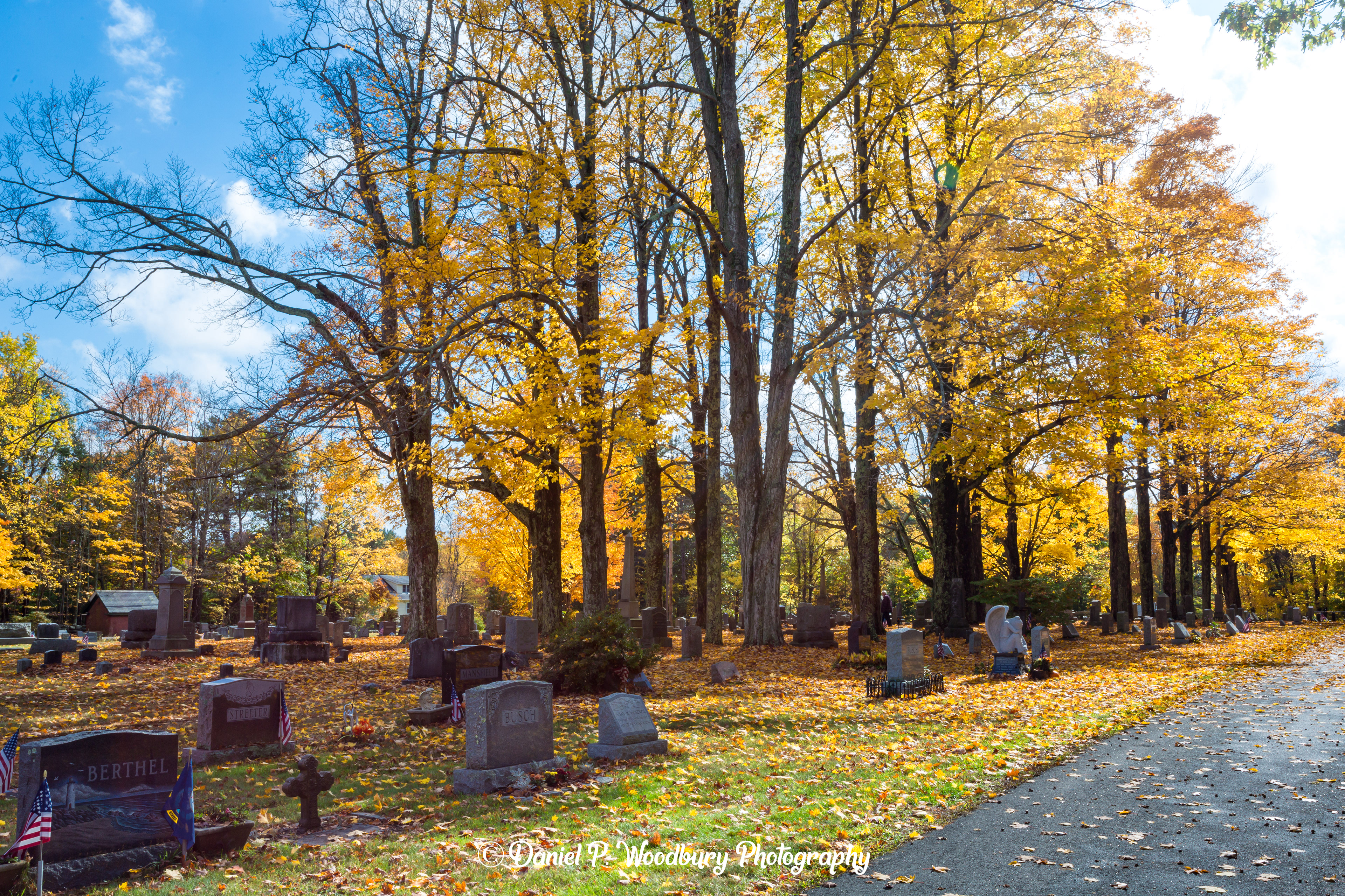Autumn At Highland Cemetery-Newton, NH