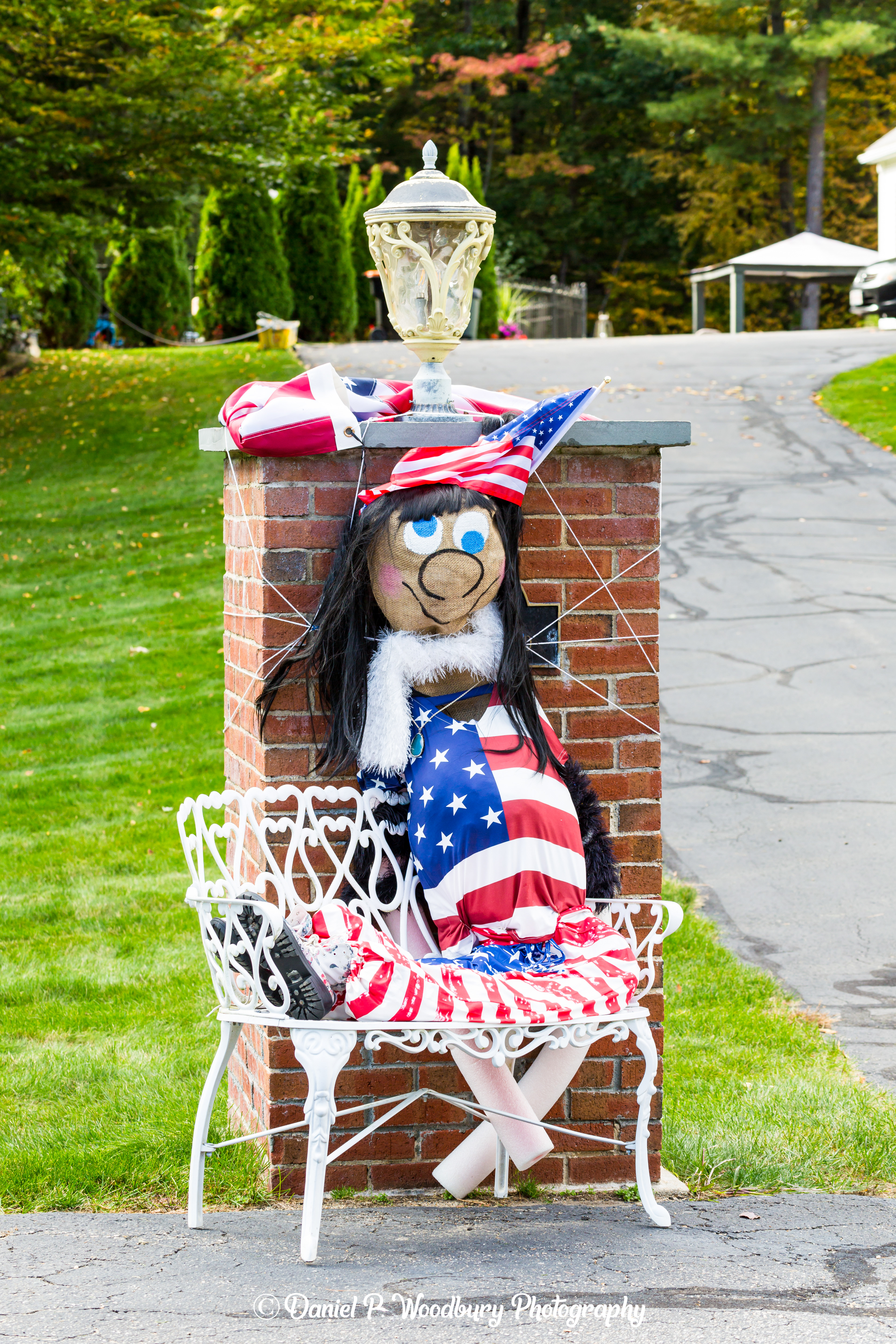 All American Girl Scarecrow