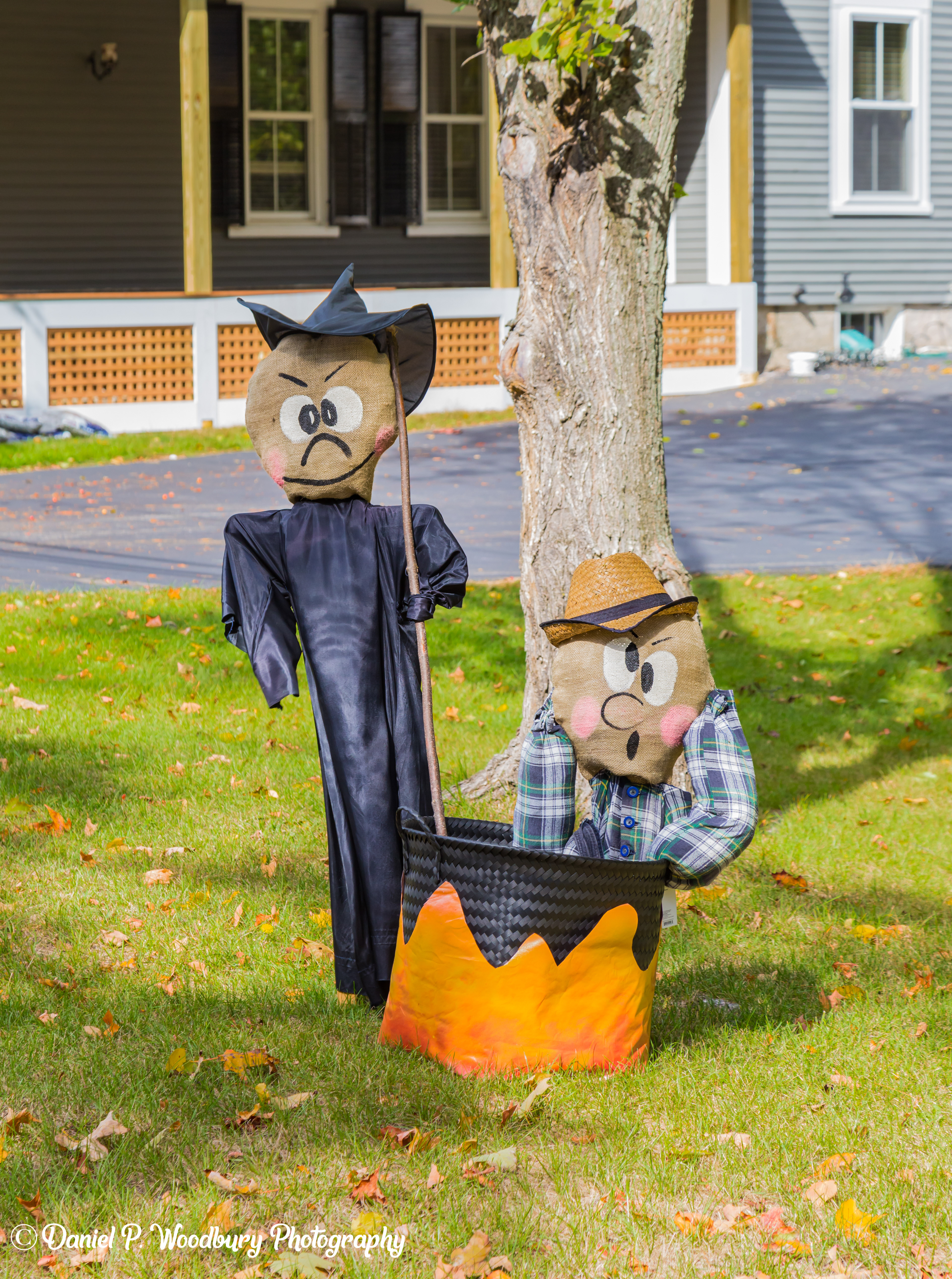 Hungry Witch Scarecrows