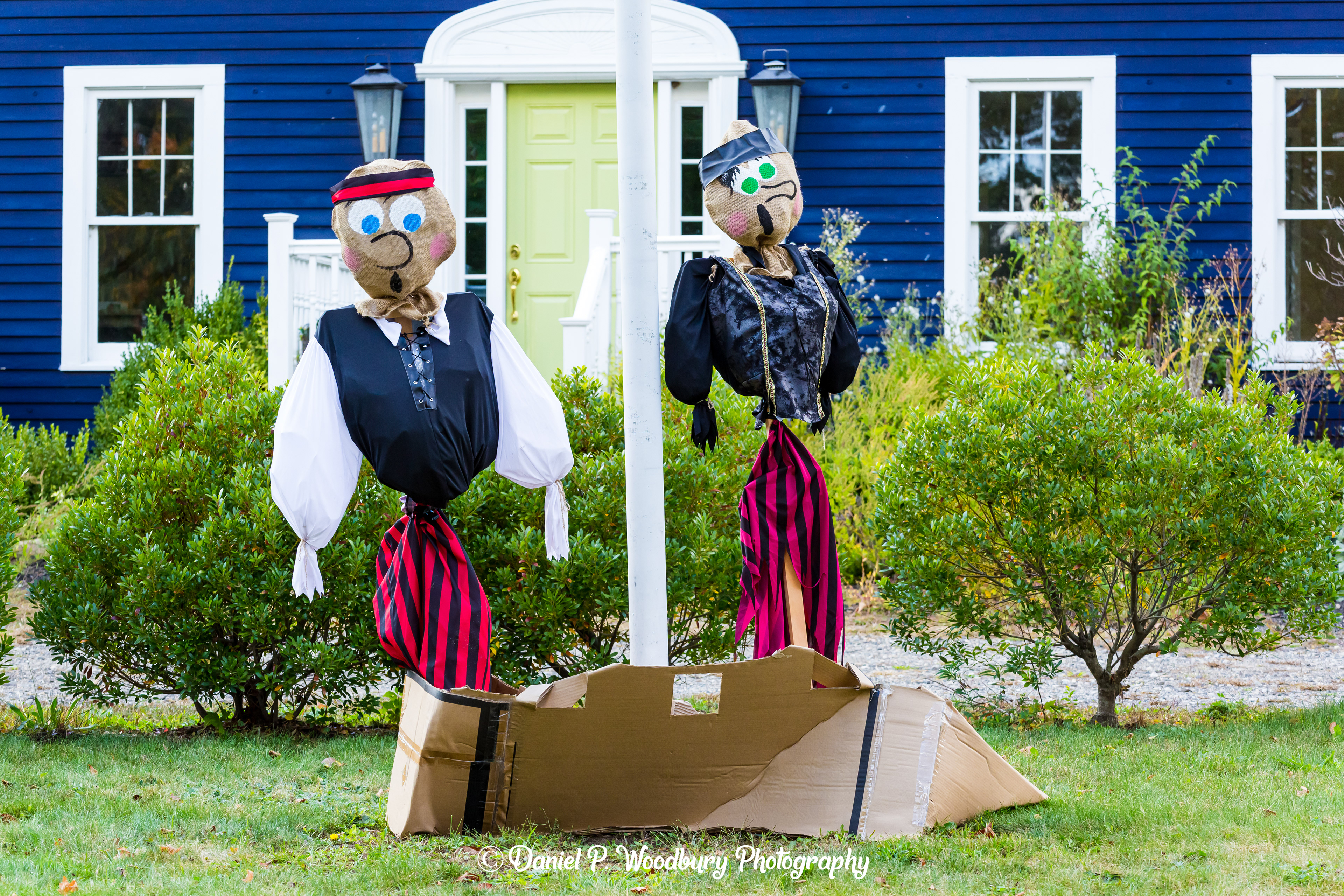 Pirate Scarecrows