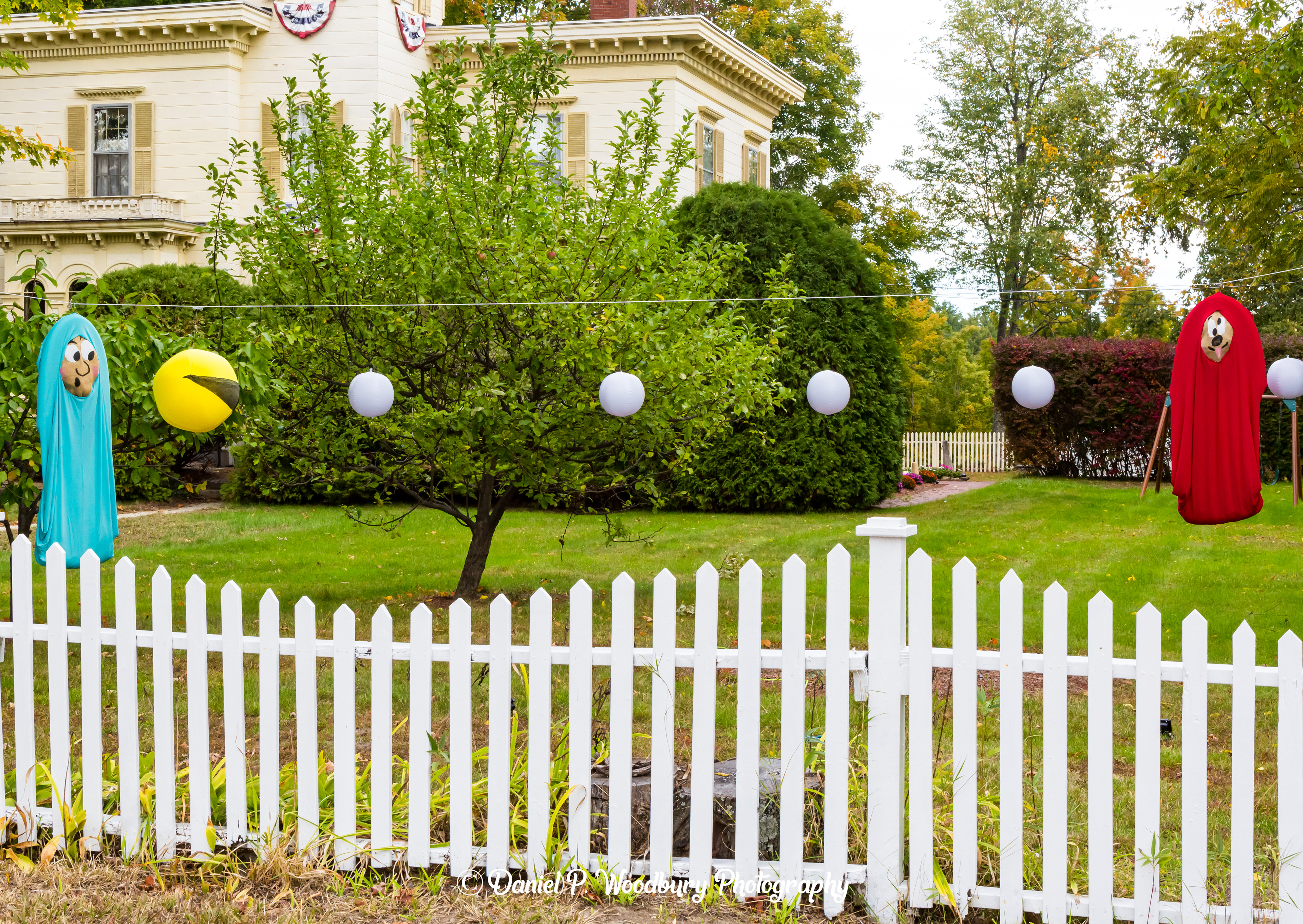 Pac-Man Scarecrows