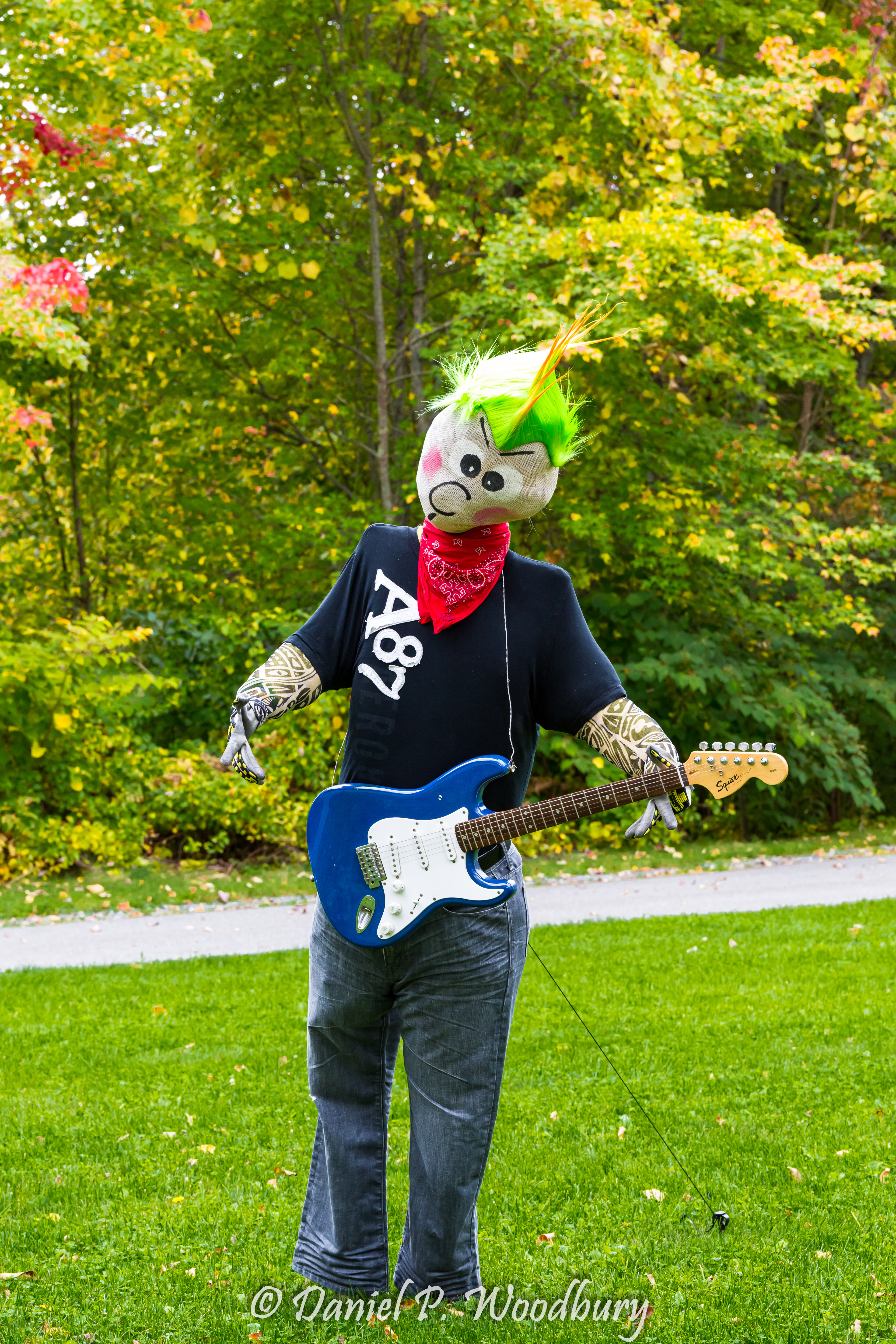 Punk Rockin' Scarecrow