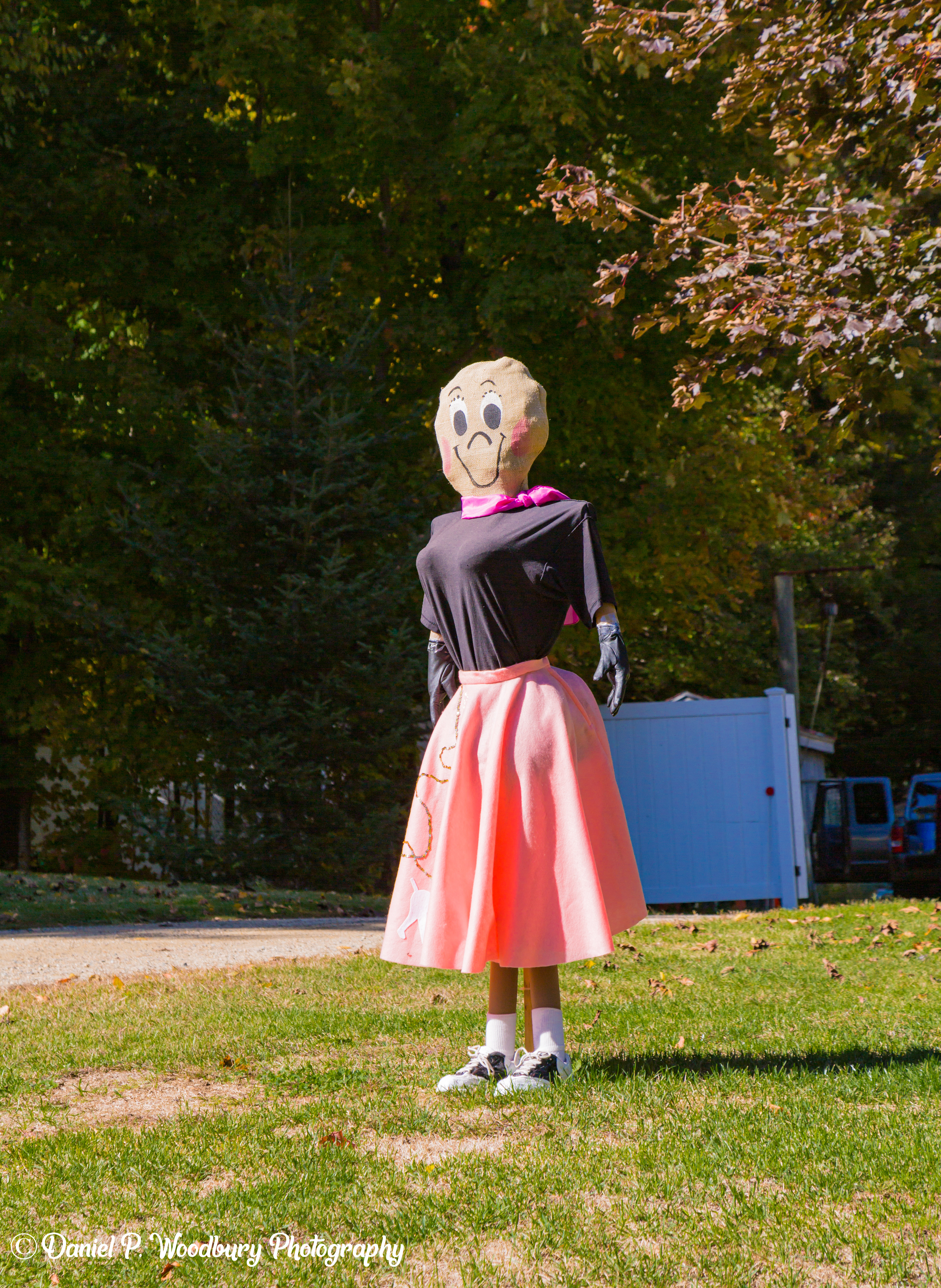 Busty, Poodle Skirt Wearin' Scarecrow