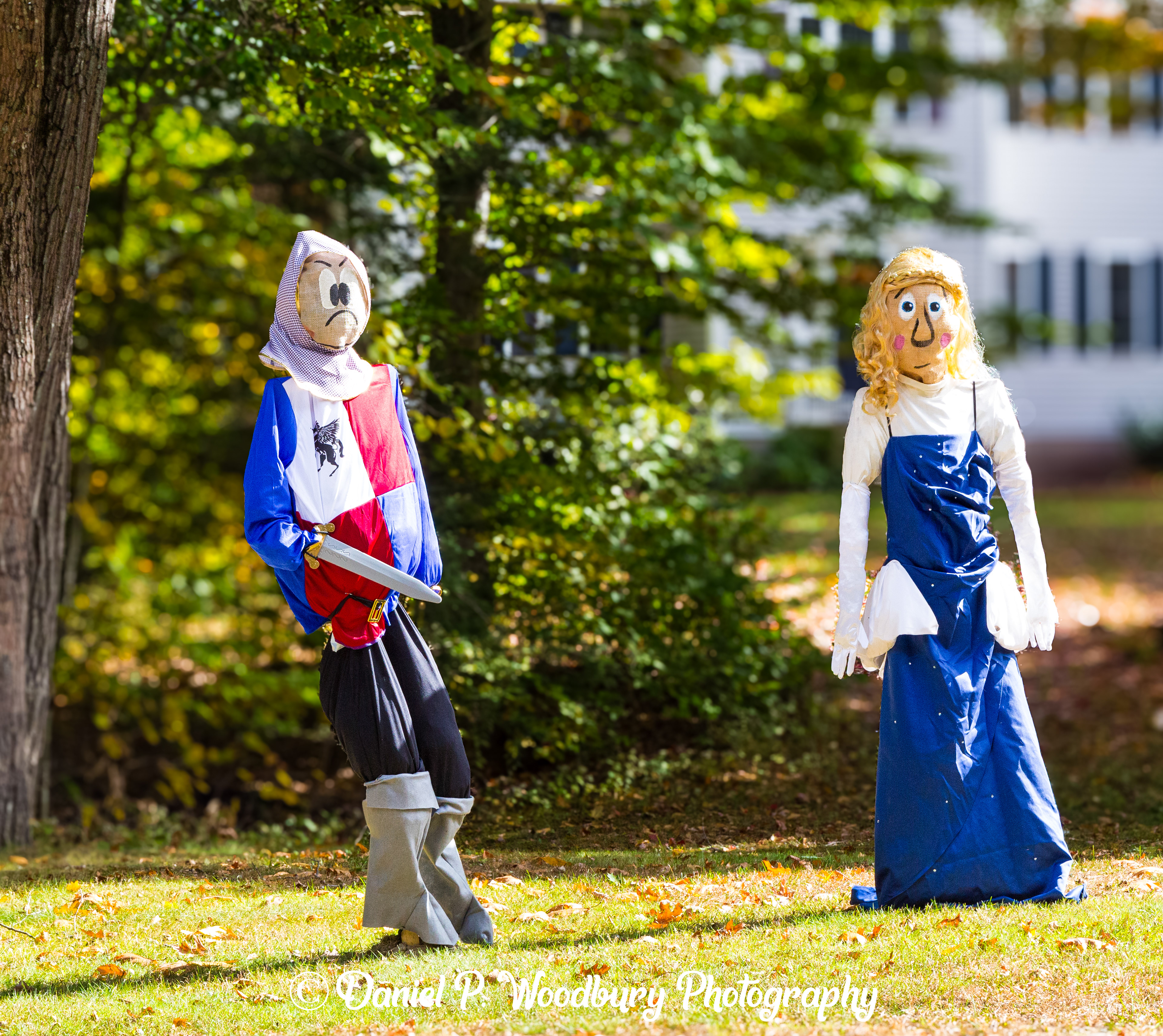 Knight & Princess Scarecrows