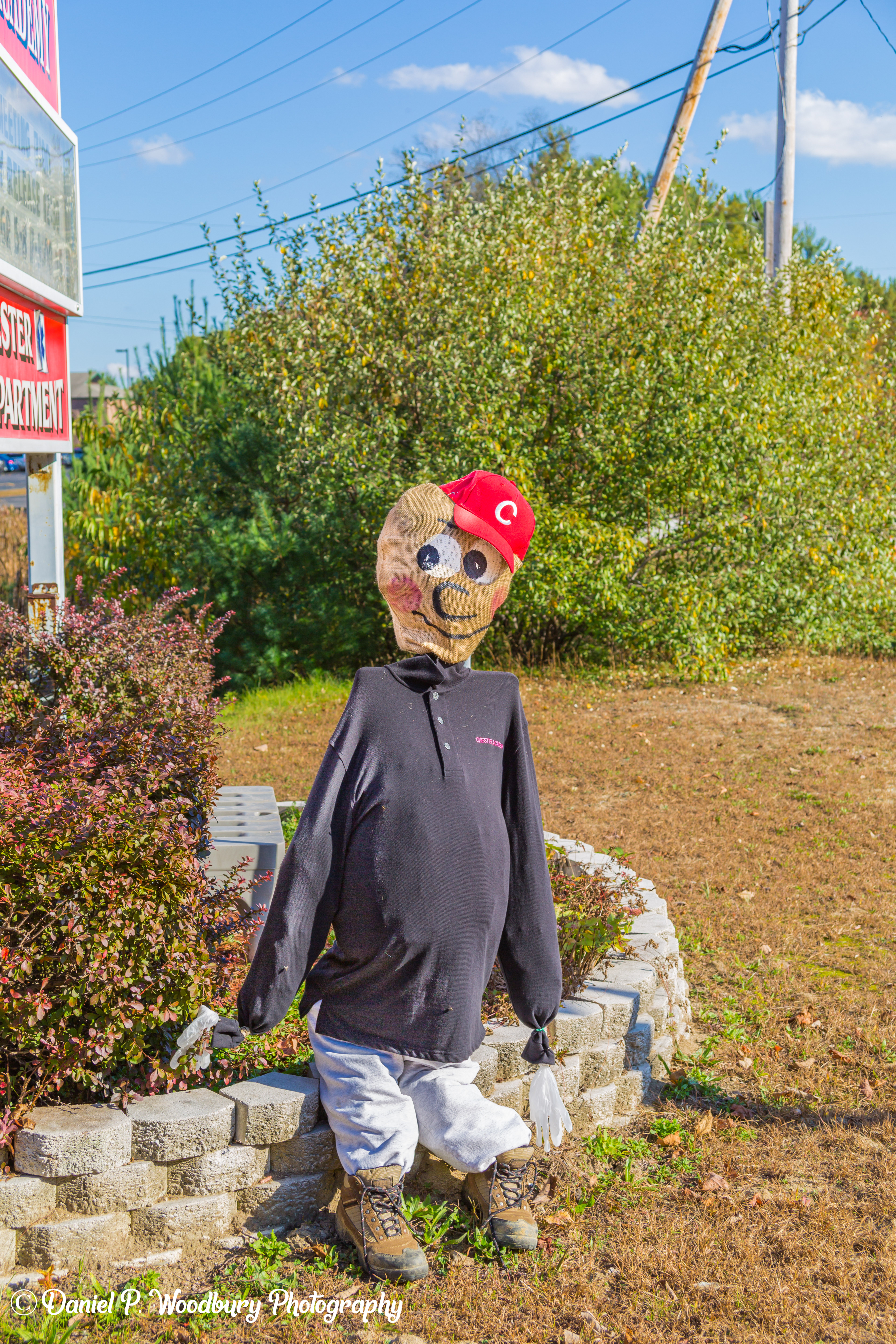 School Boy Scarecrow