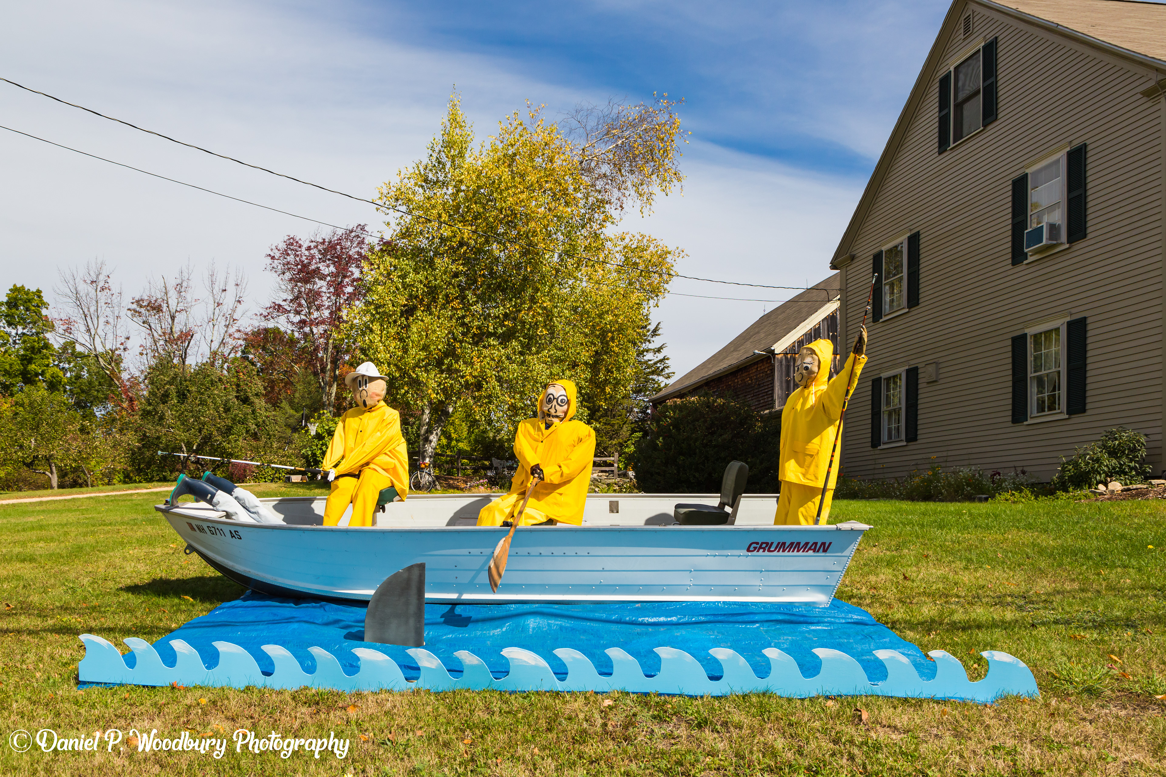 Fishermen Scarecrows
