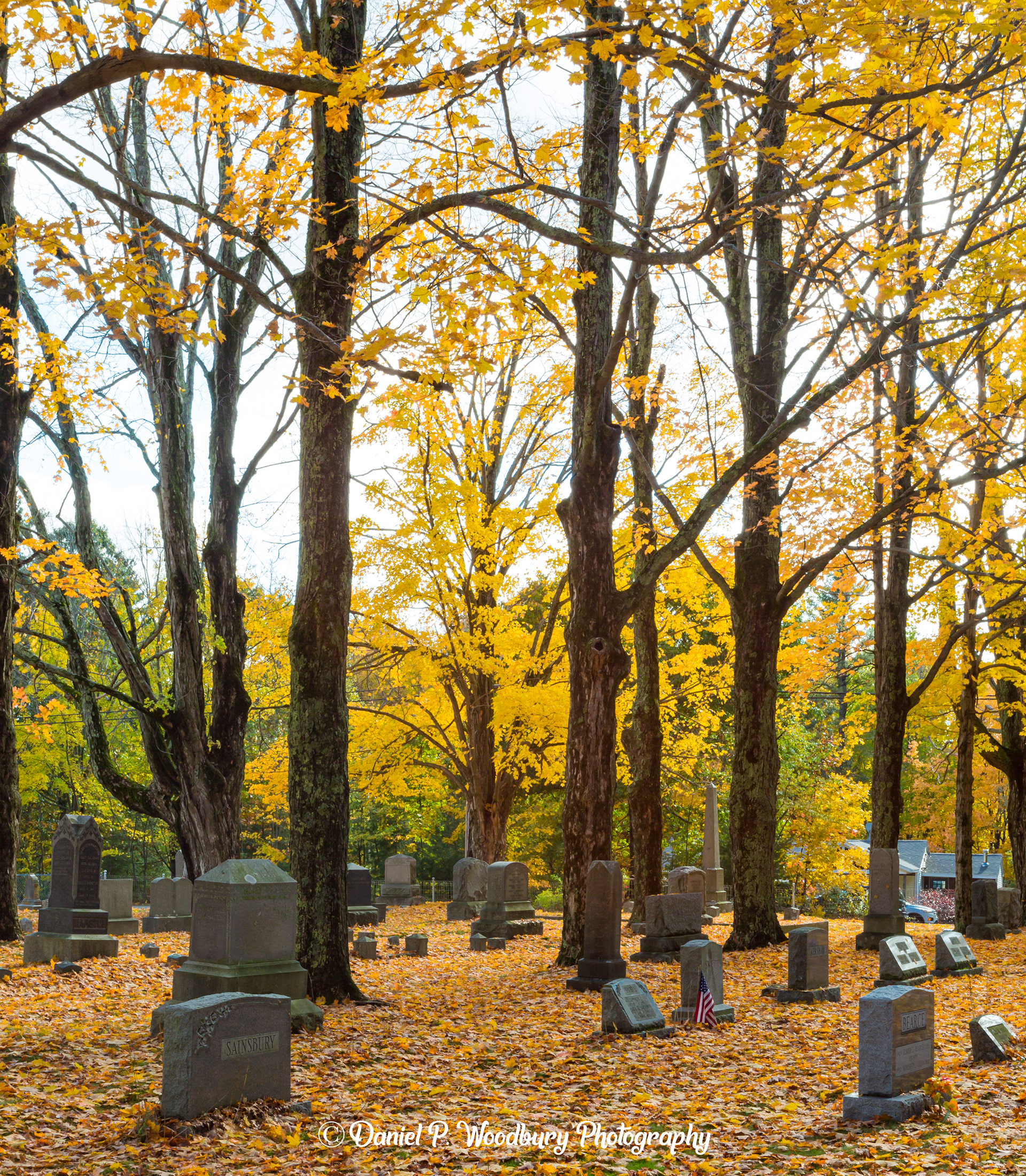 Autumn At Highland Cemetery-Newton, NH