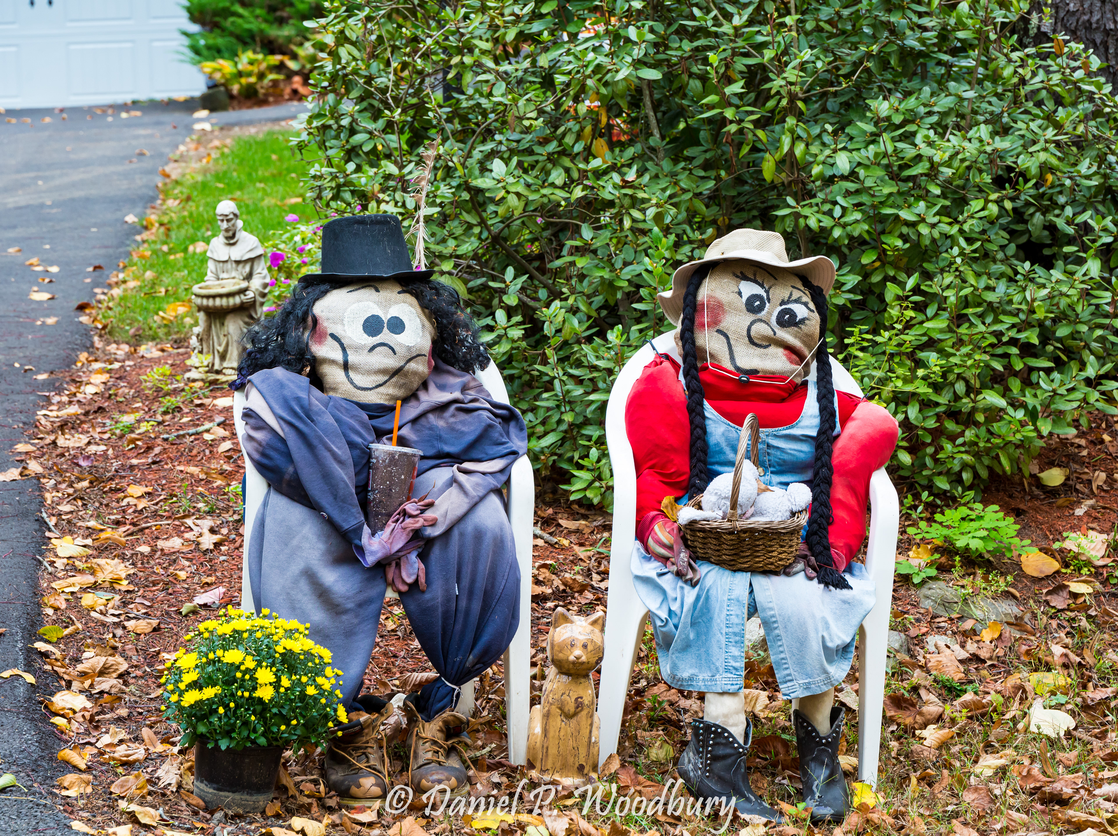The Little Couple Scarecrows