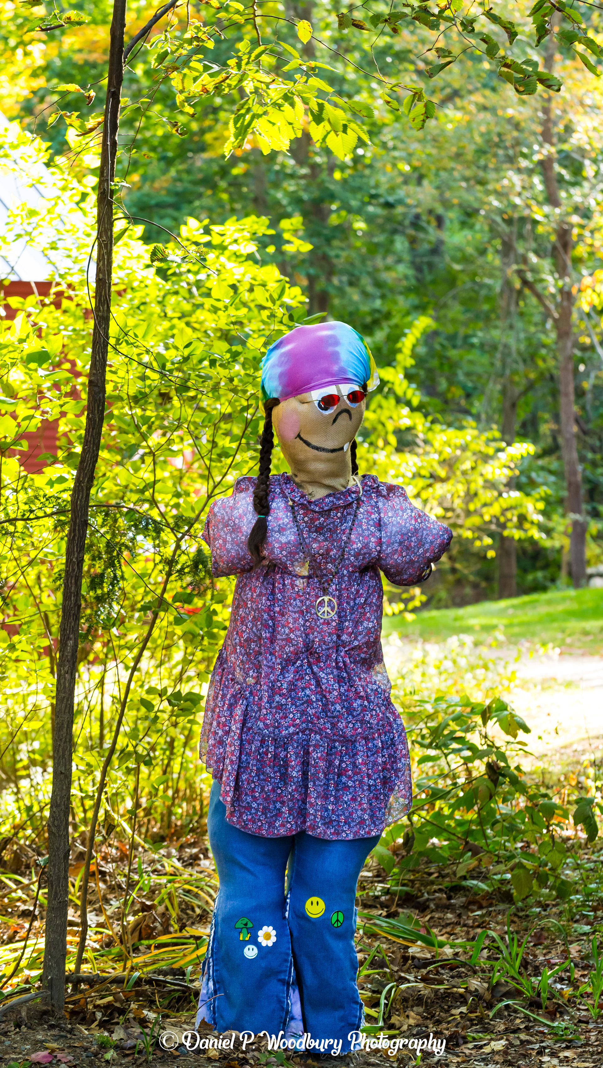 70's Dudette Scarecrow