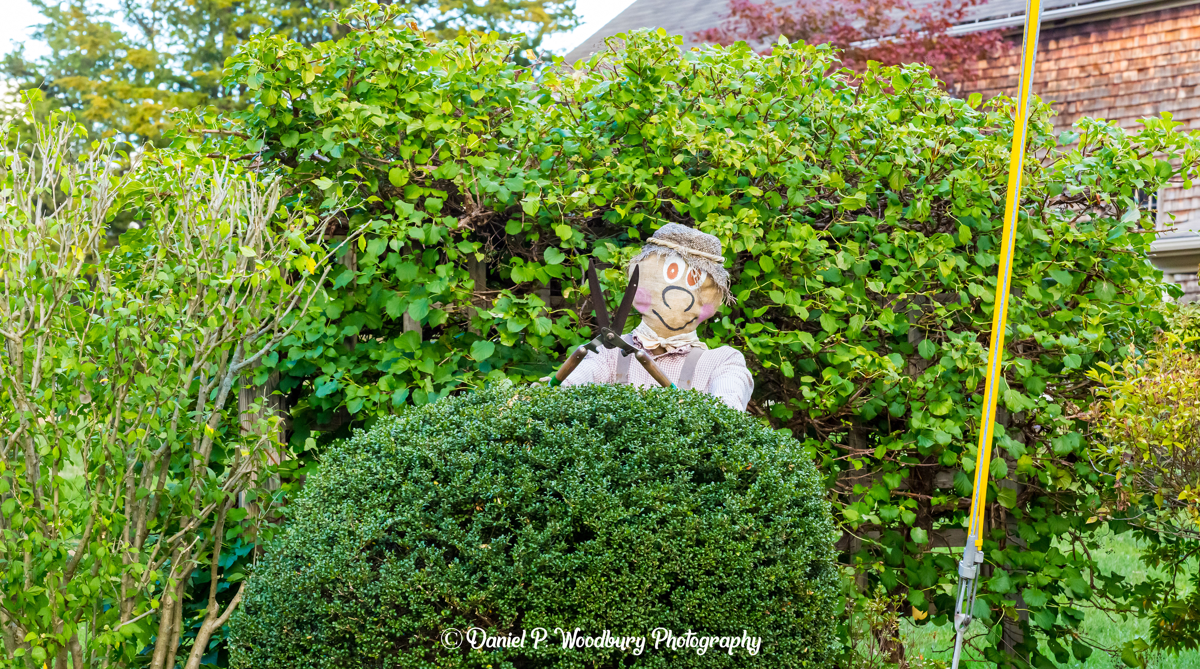 Hedge Clippin' Scarecrow