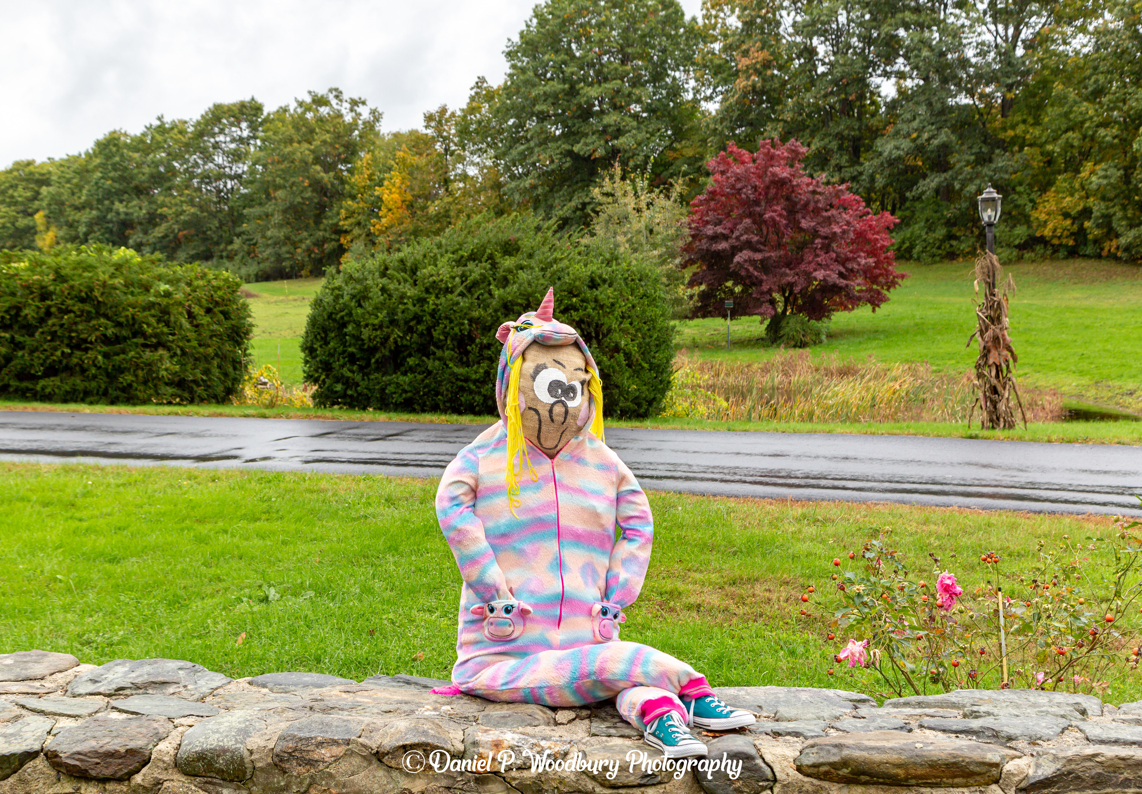 Pajama Girl Scarecrow