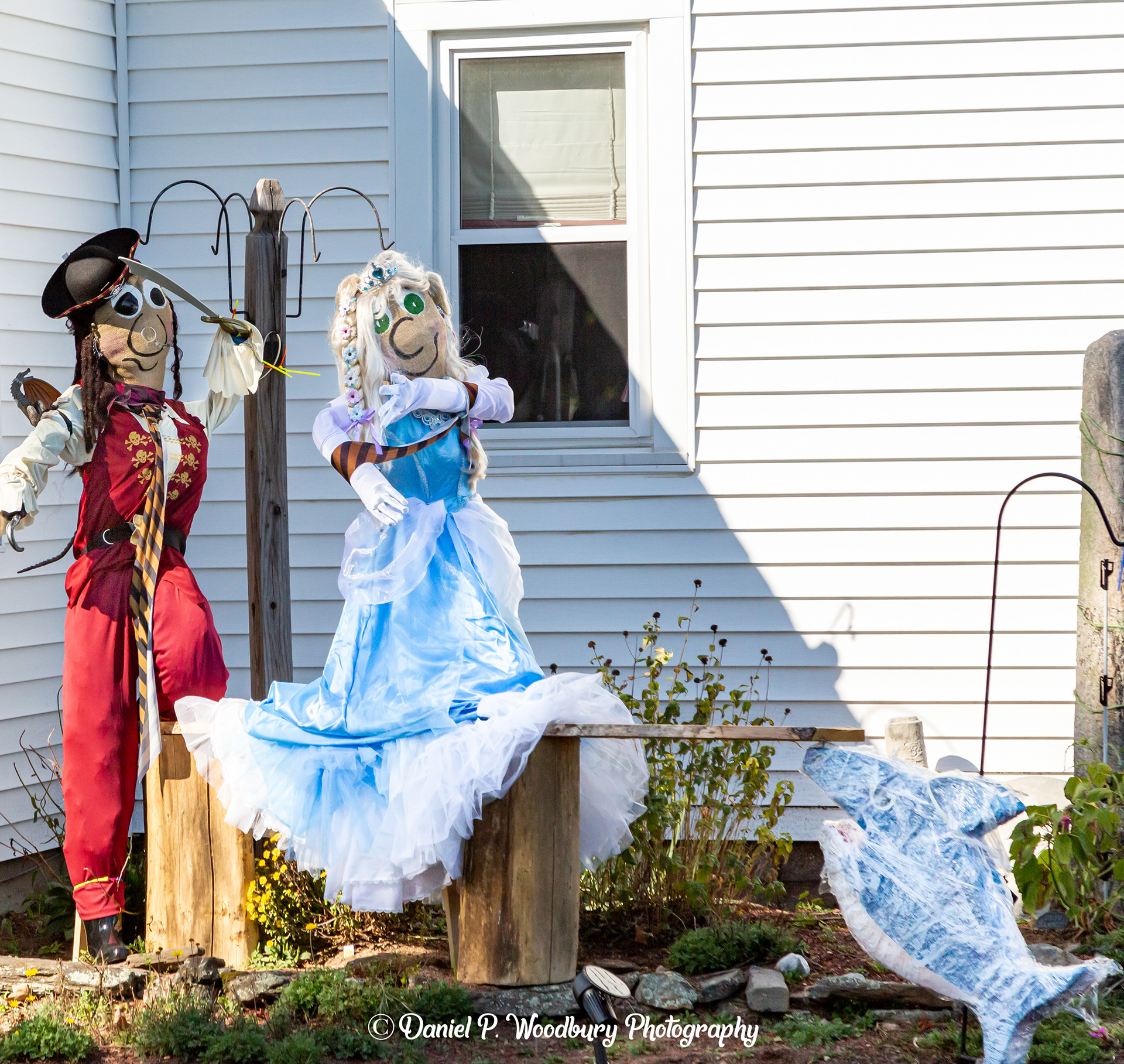 Pirate & Damsel Scarecrows