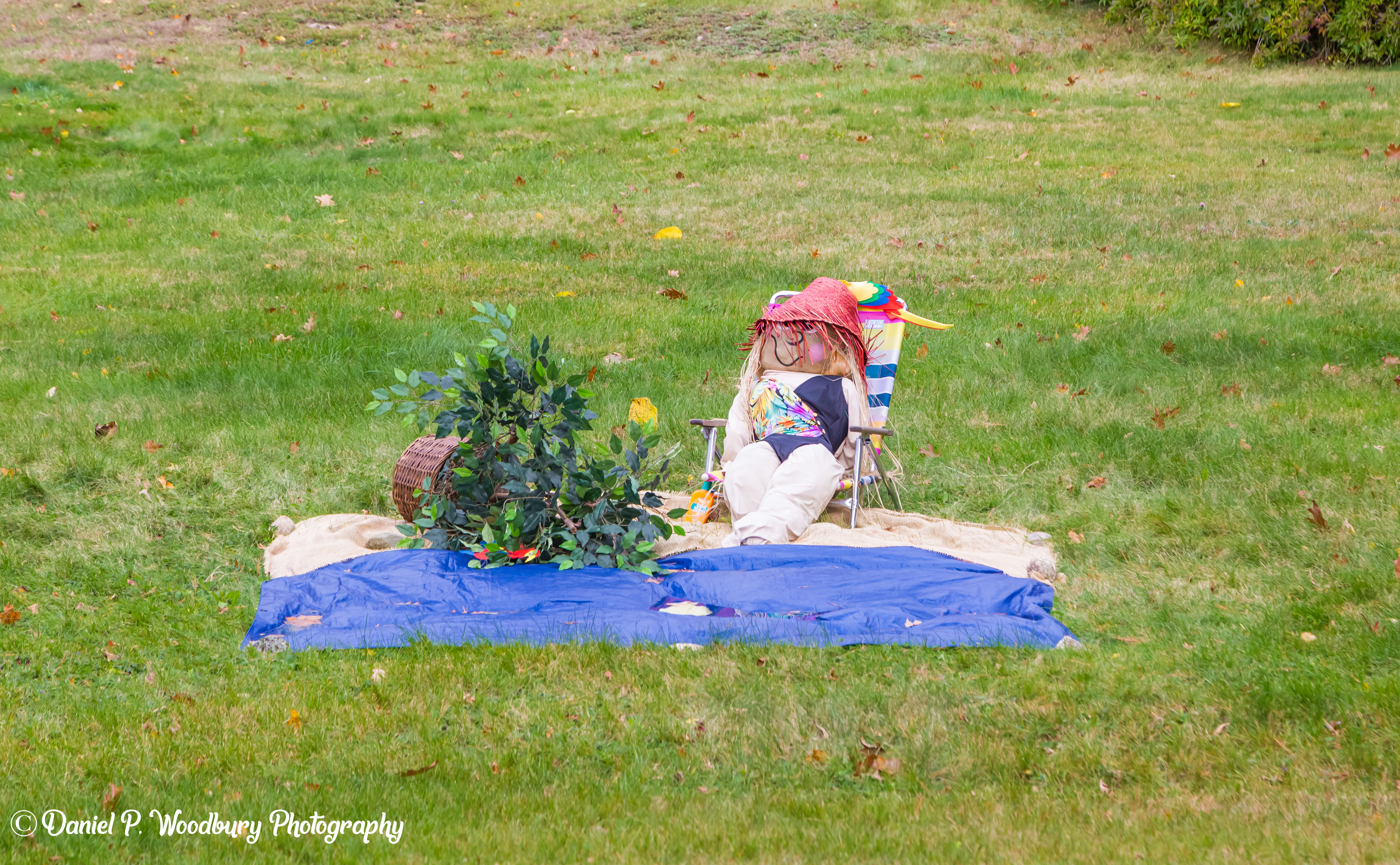 Beach Girl Scarecrow