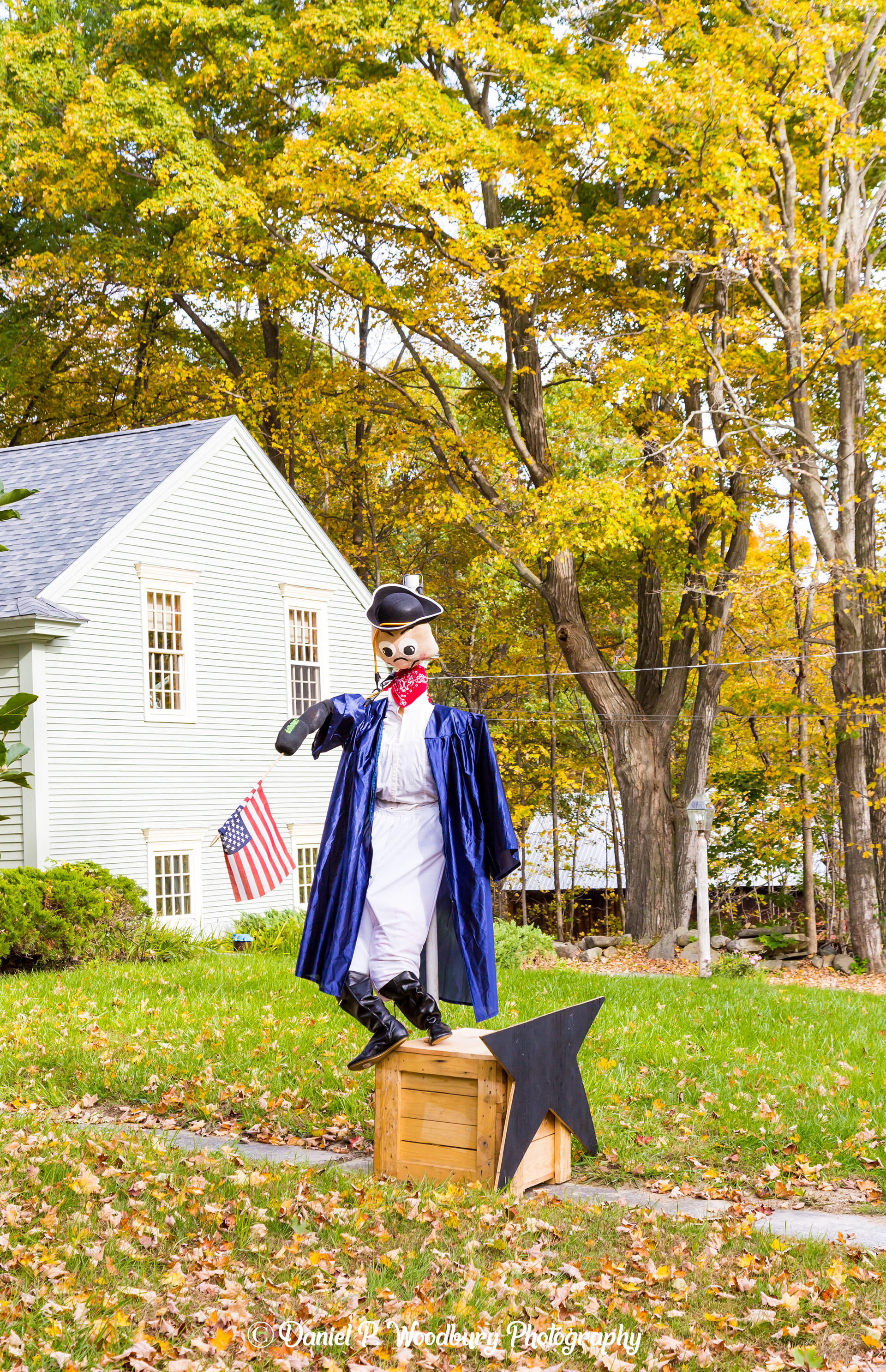 Alexander Hamilton Scarecrow