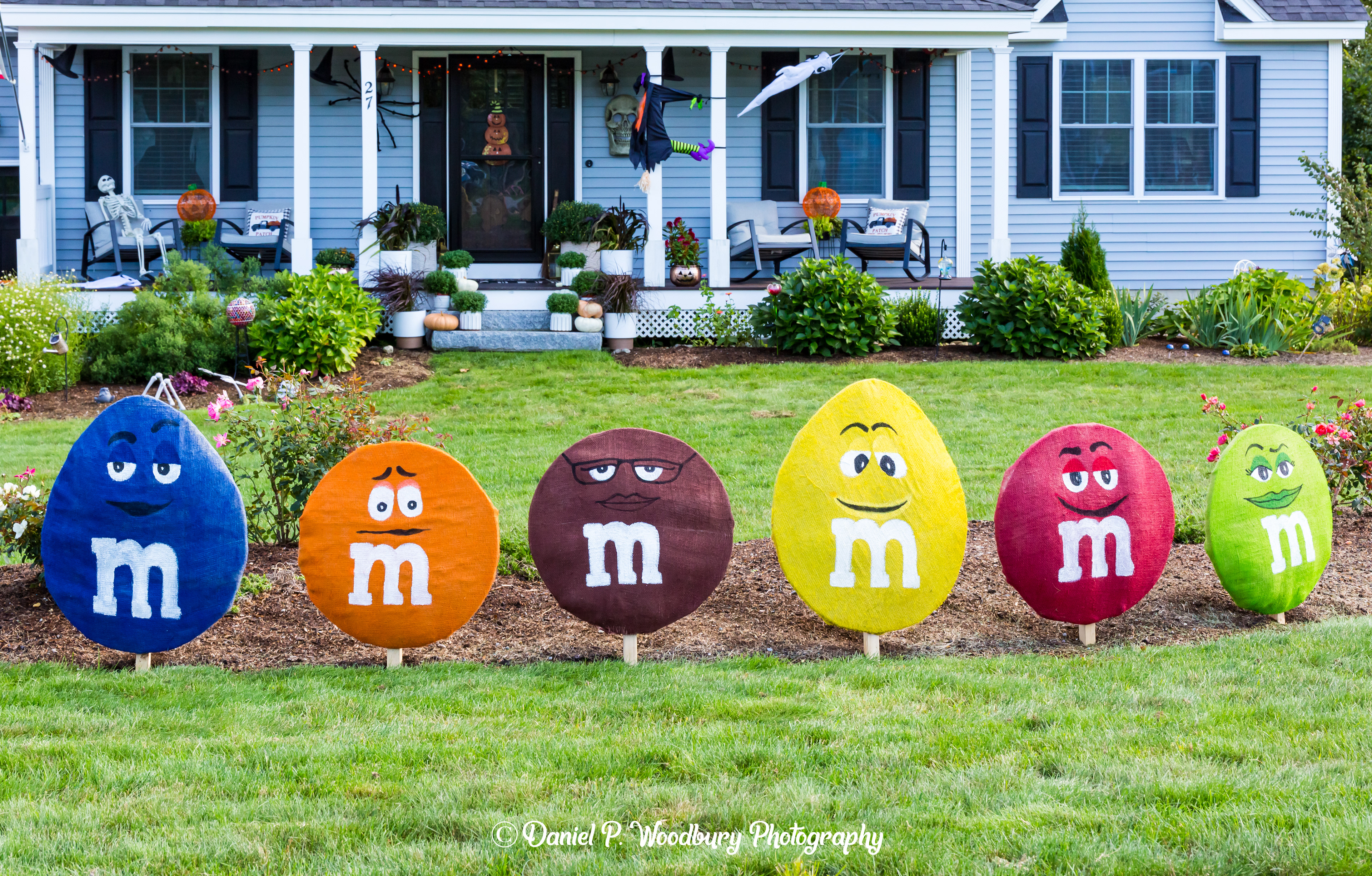 The M&M Crew Scarecrows