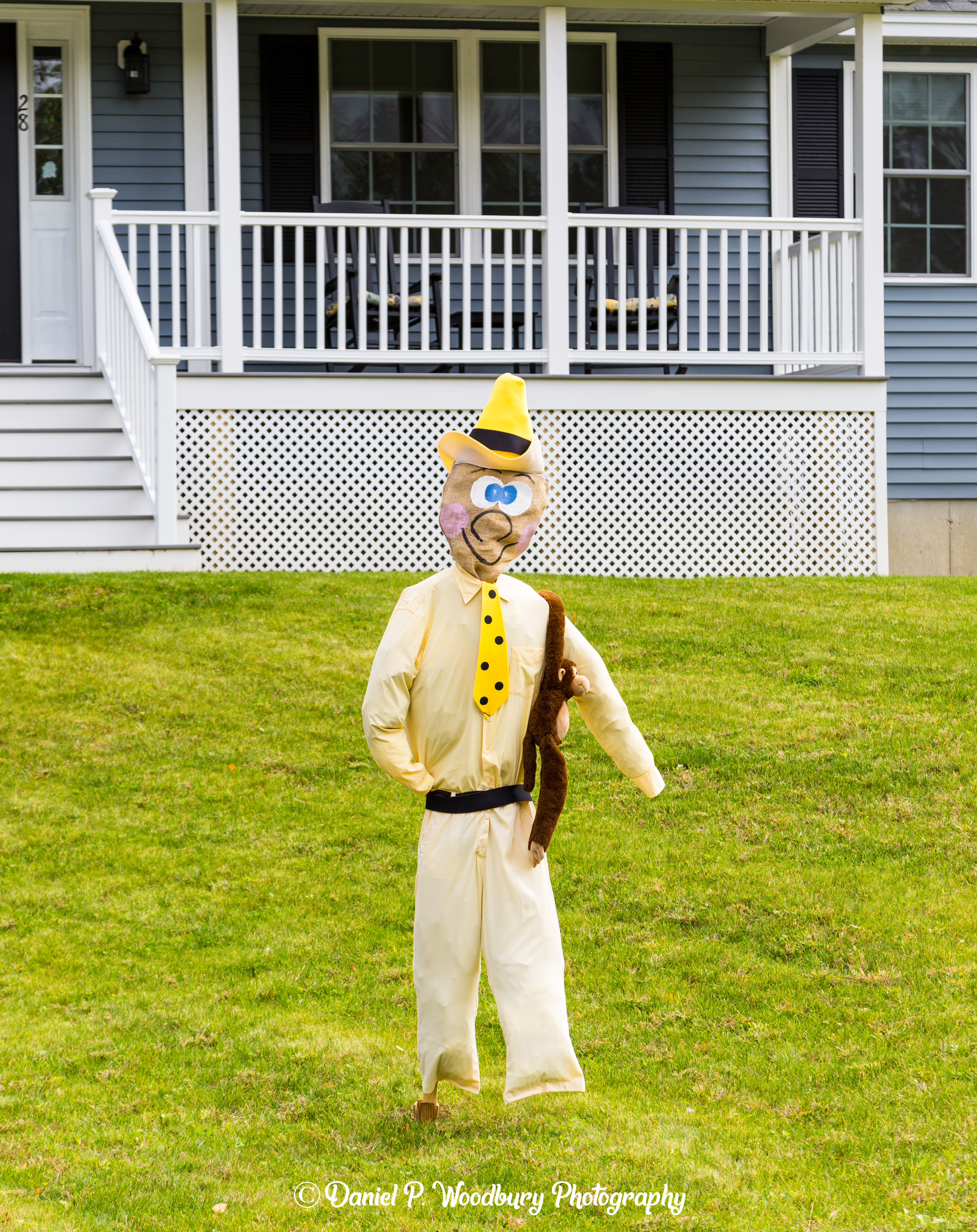 Curious George Scarecrow
