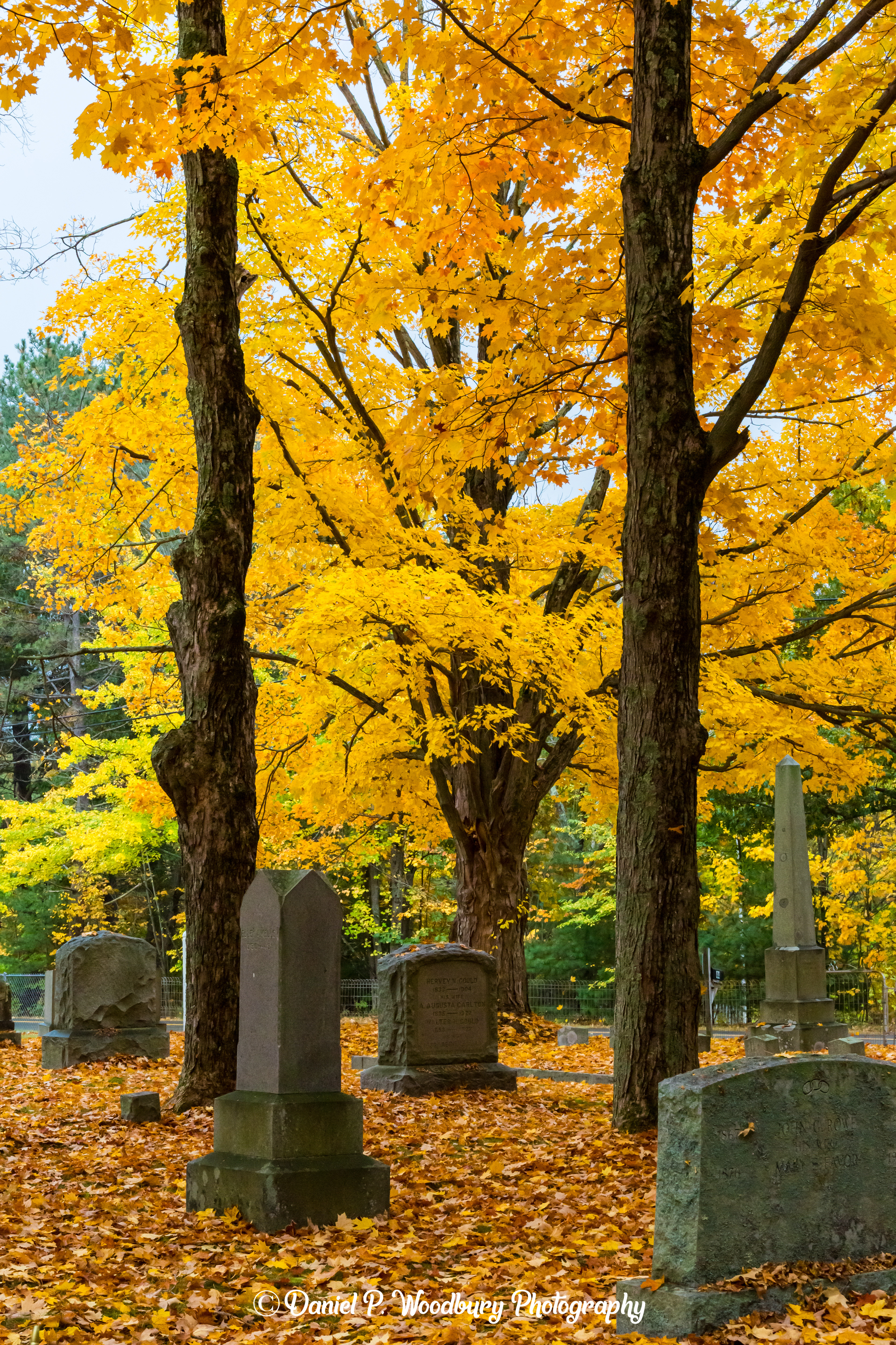 Autumn At Highland Cemetery-Newton, NH