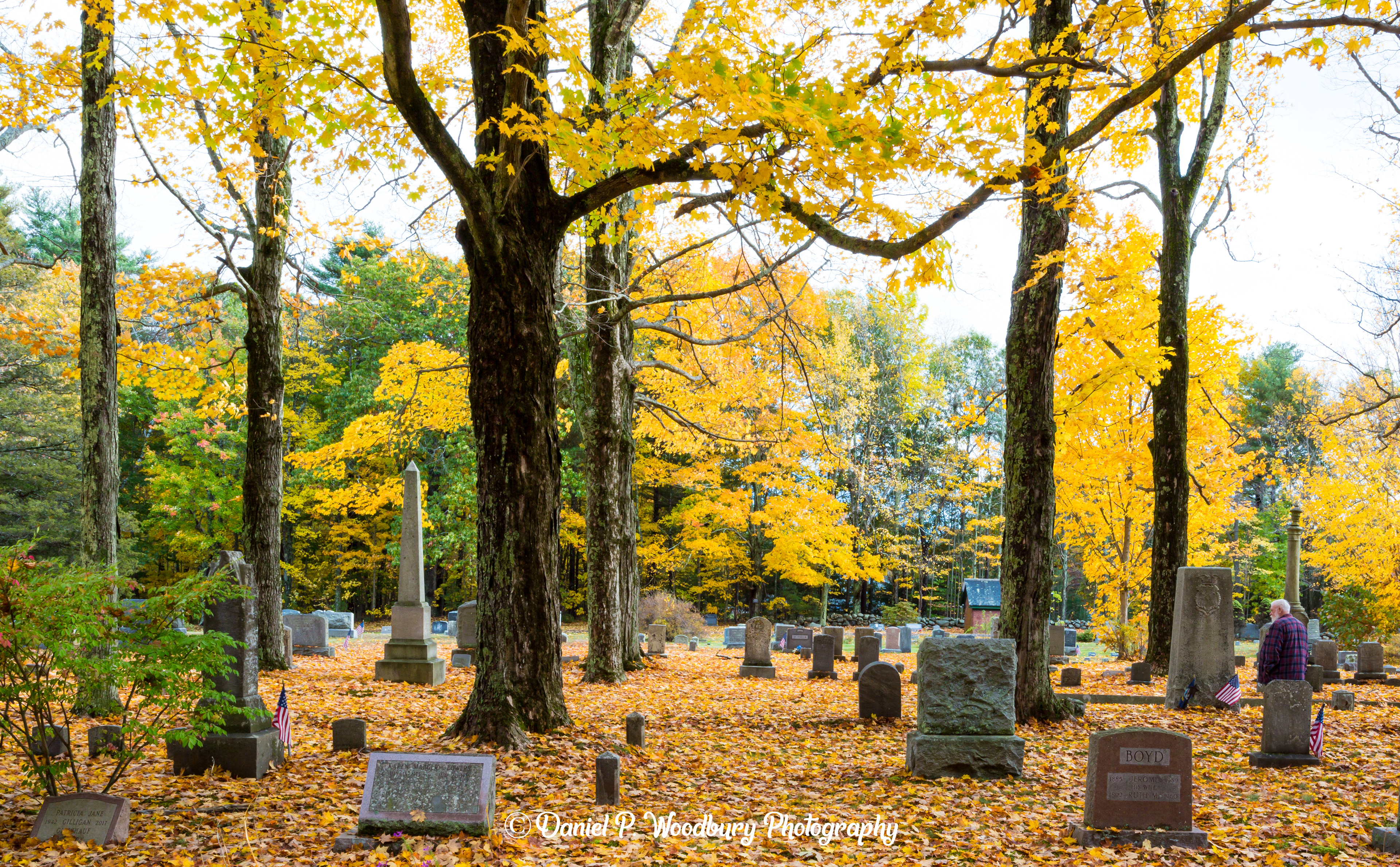 Autumn At Highland Cemetery-Newton, NH